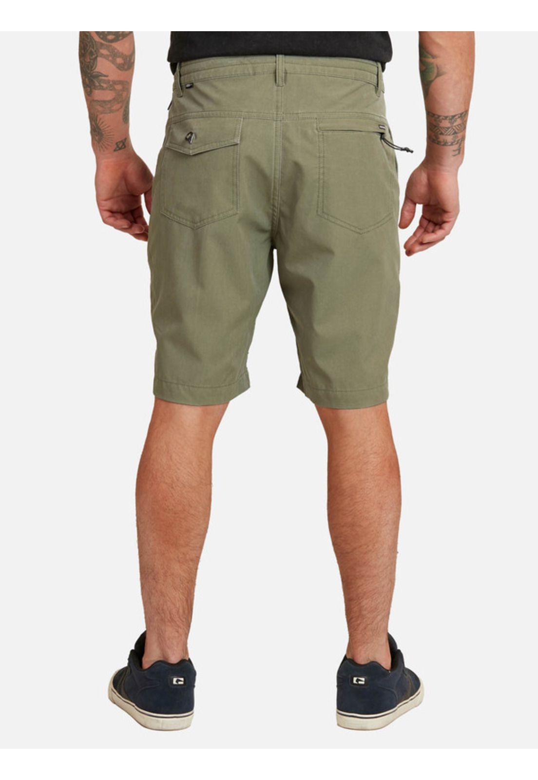 Bermuda Colored Chino Hombre Verde Maui And Sons-0