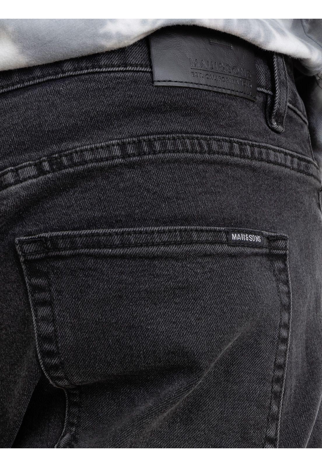 Jeans Hombre 5N103-MI21 Negro Maui and Sons-3