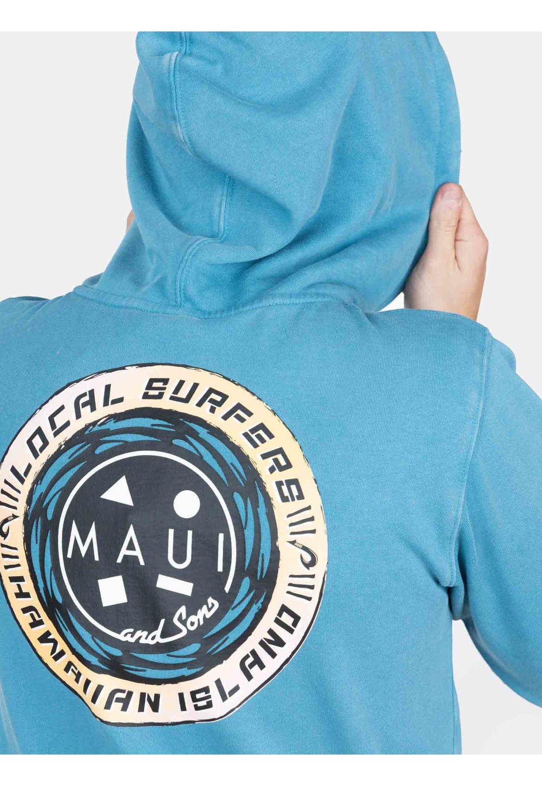Poleron FZ  Oralia Celeste Infantil Maui And Sons-2