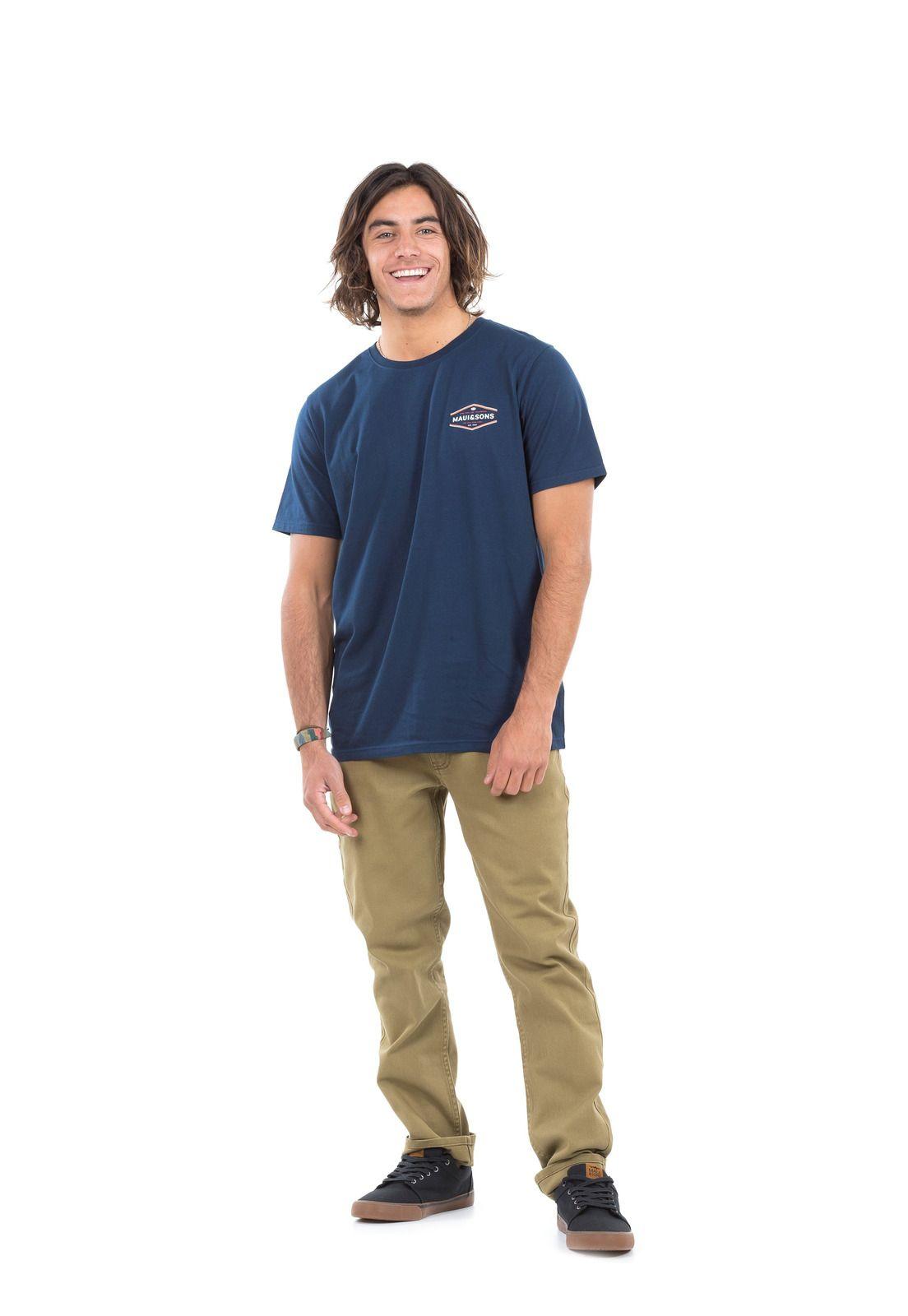 Pantalon Skinny MAUI Hombre 5N1114-MI20 Café-3