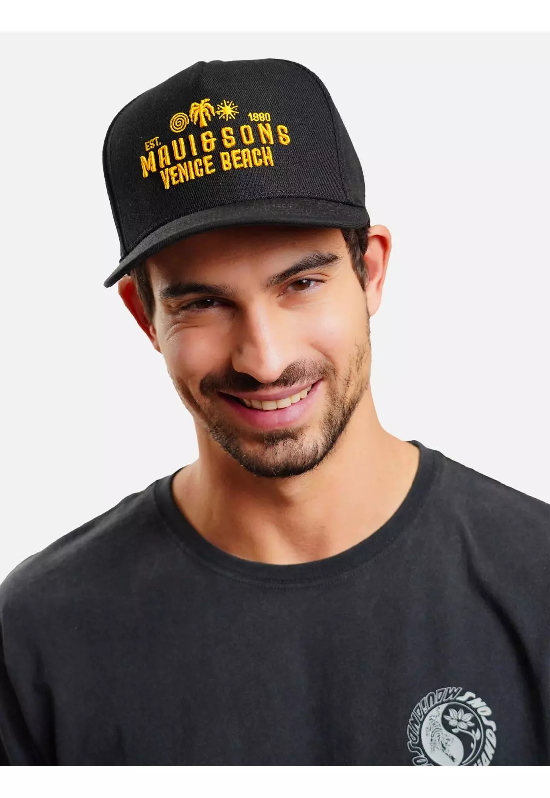 Jockey Palmaris Negro Hombre Maui And Sons-0