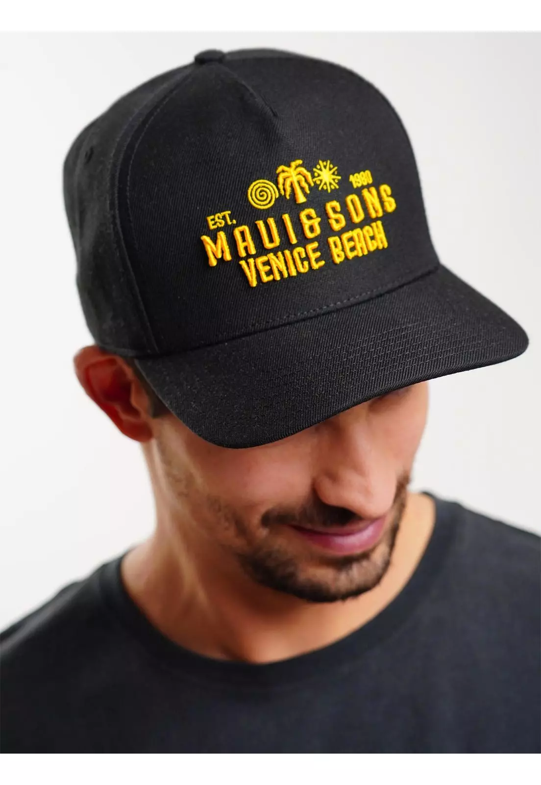 Jockey Palmaris Negro Hombre Maui And Sons-1