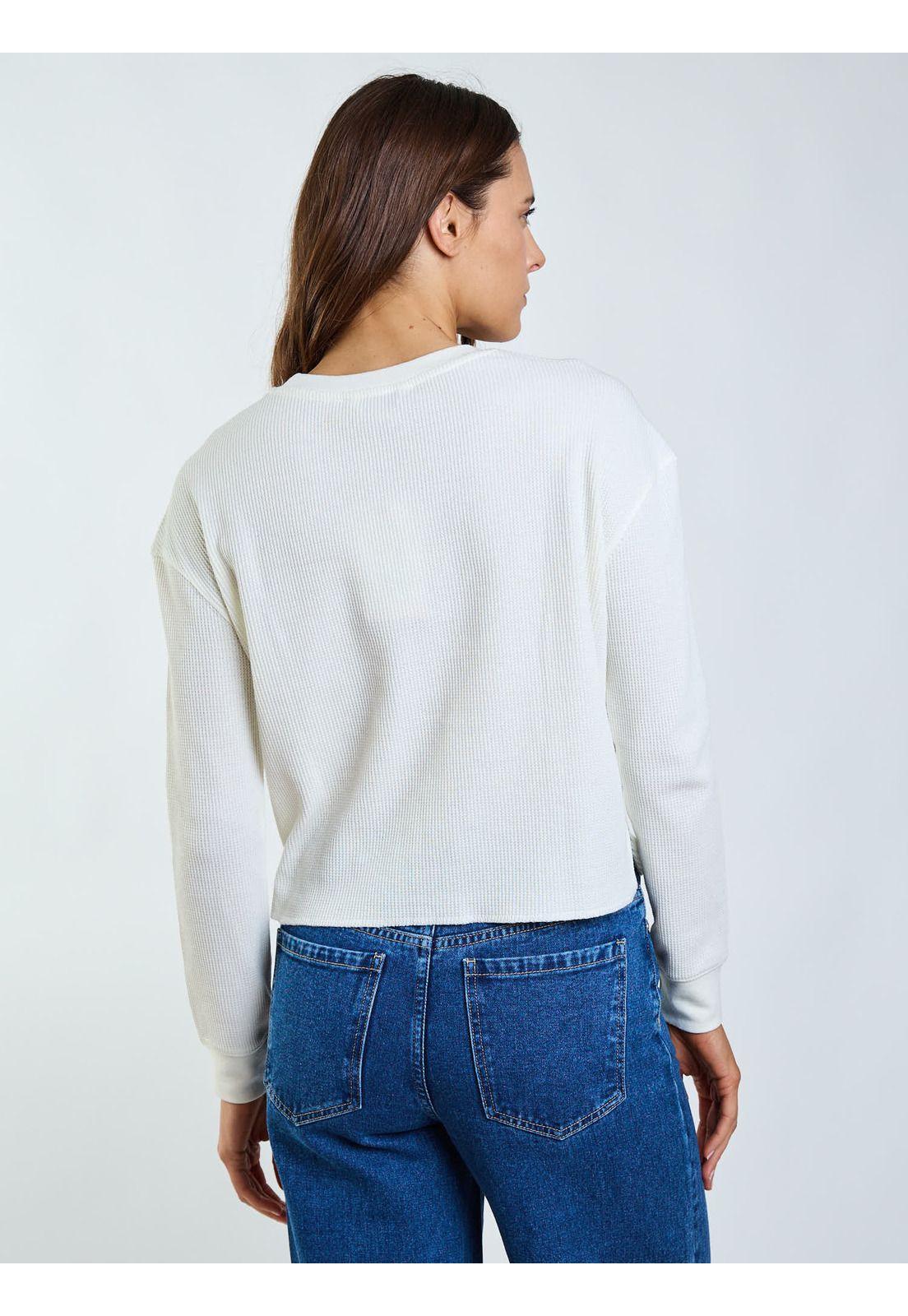 Polera ML Neli Beige Mujer Maui and Sons-1
