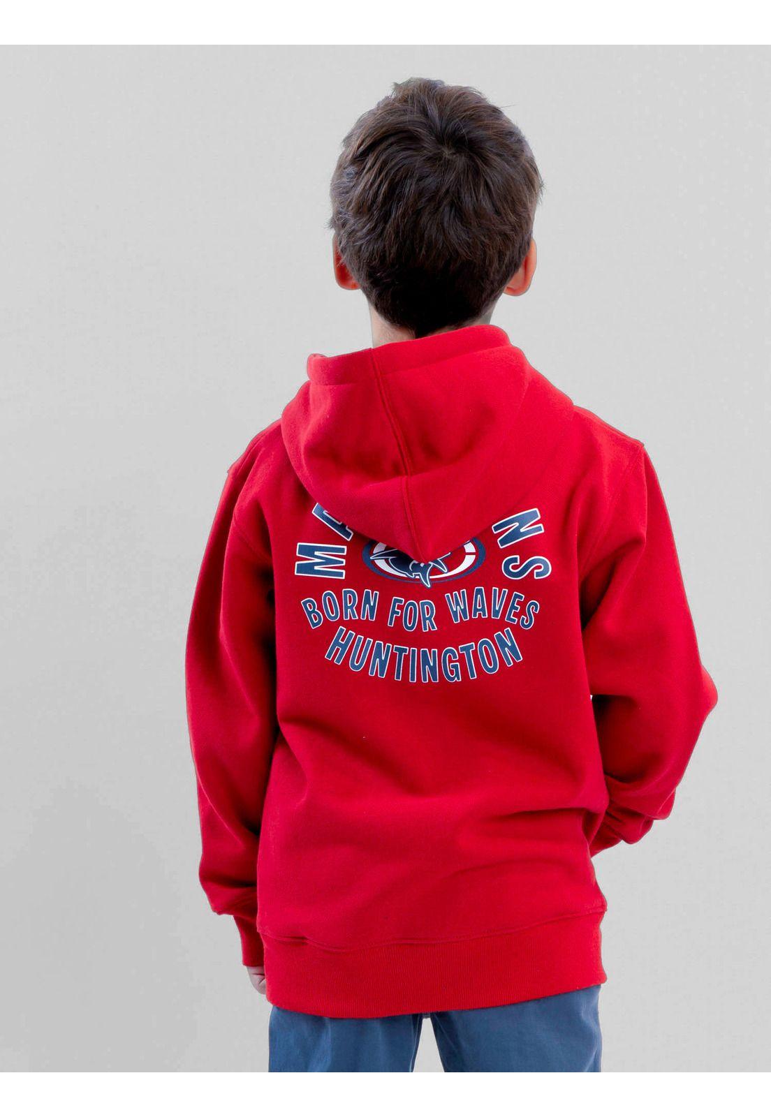 Poleron FZ Sandbar Rojo Infantil Maui And Sons-2