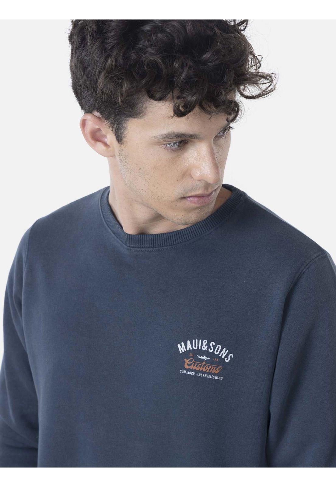 Poleron CR Hombre 5O1034-MI22 Azul Maui and Sons-2