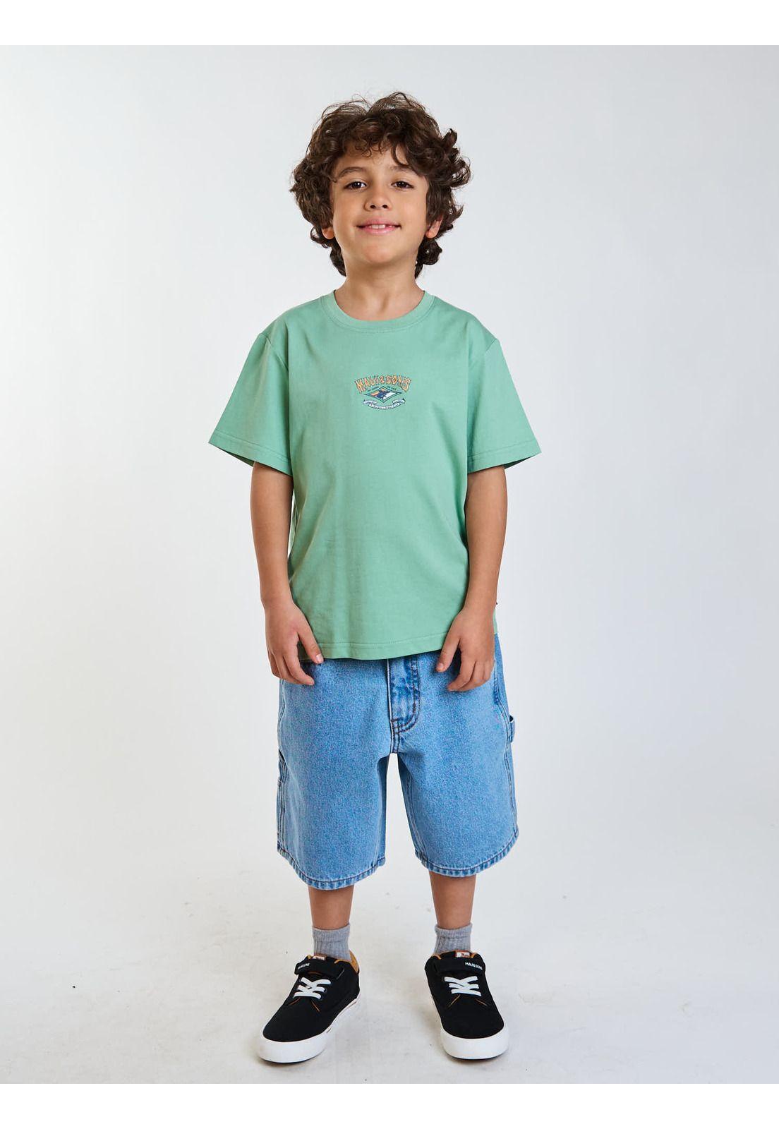 Polera MC Venice Verde Infantil Maui and Sons-6