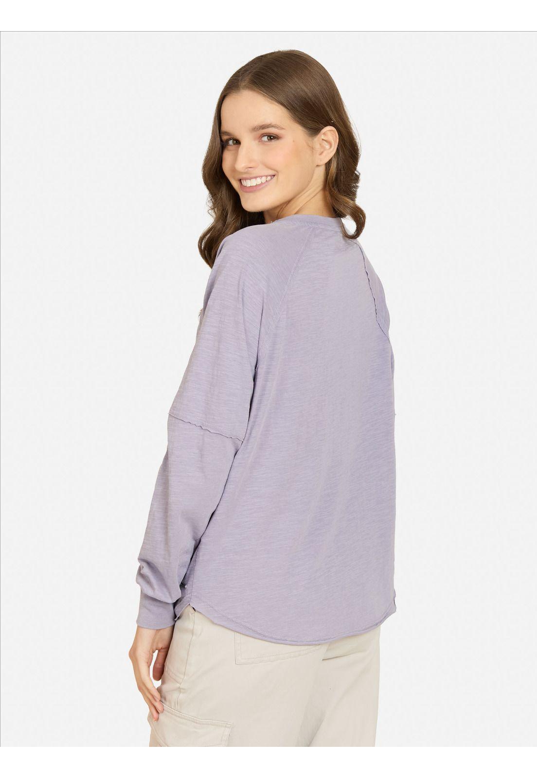 Polera ML Zephira Morado Mujer Maui And Sons-1