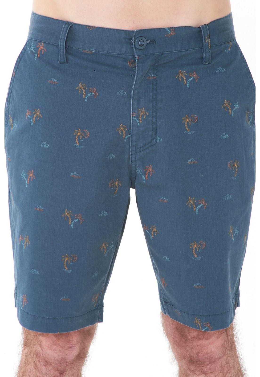 Bermuda Clasico Hombre 5B605-MV21 Azul-0