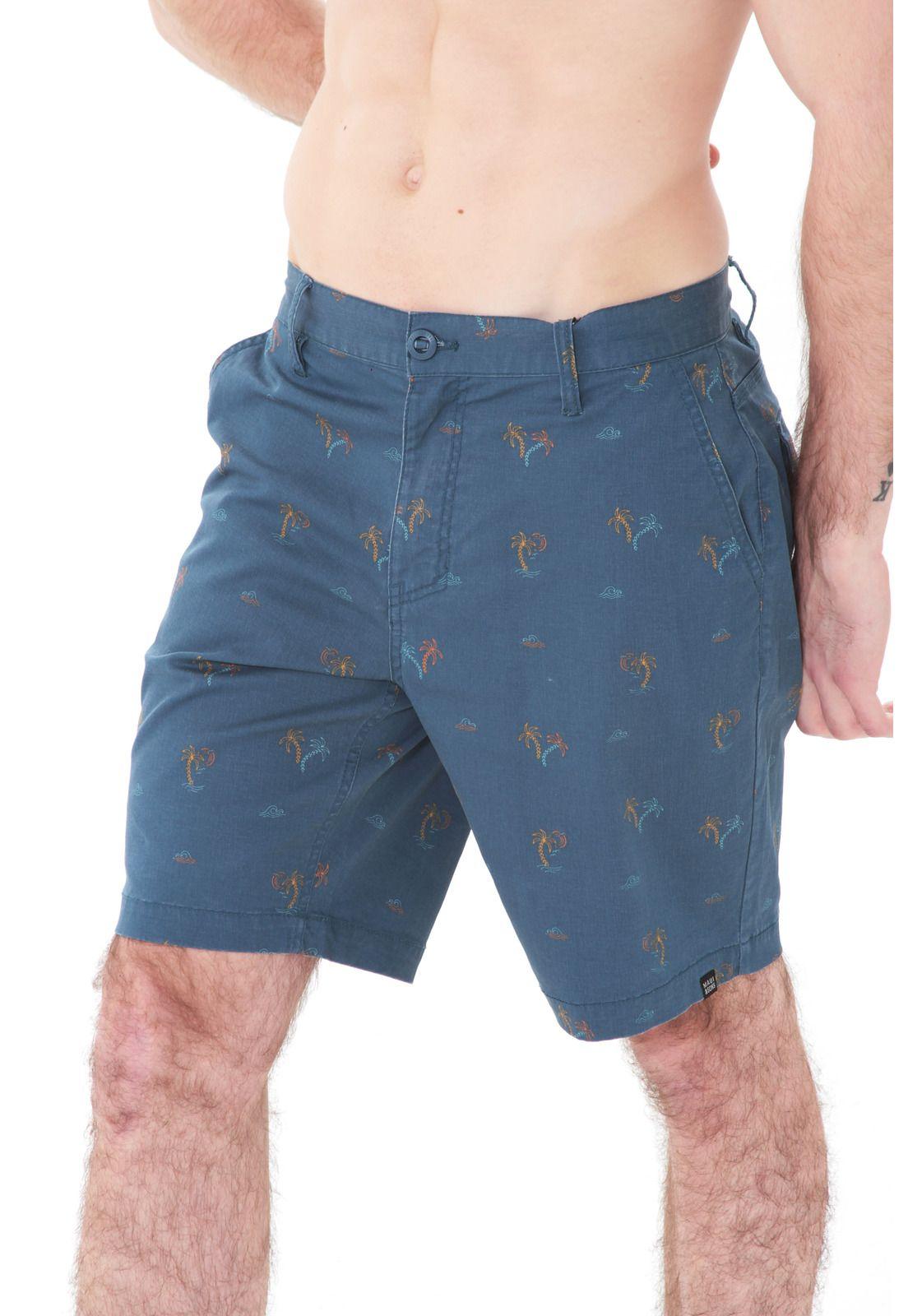 Bermuda Clasico Hombre 5B605-MV21 Azul-2