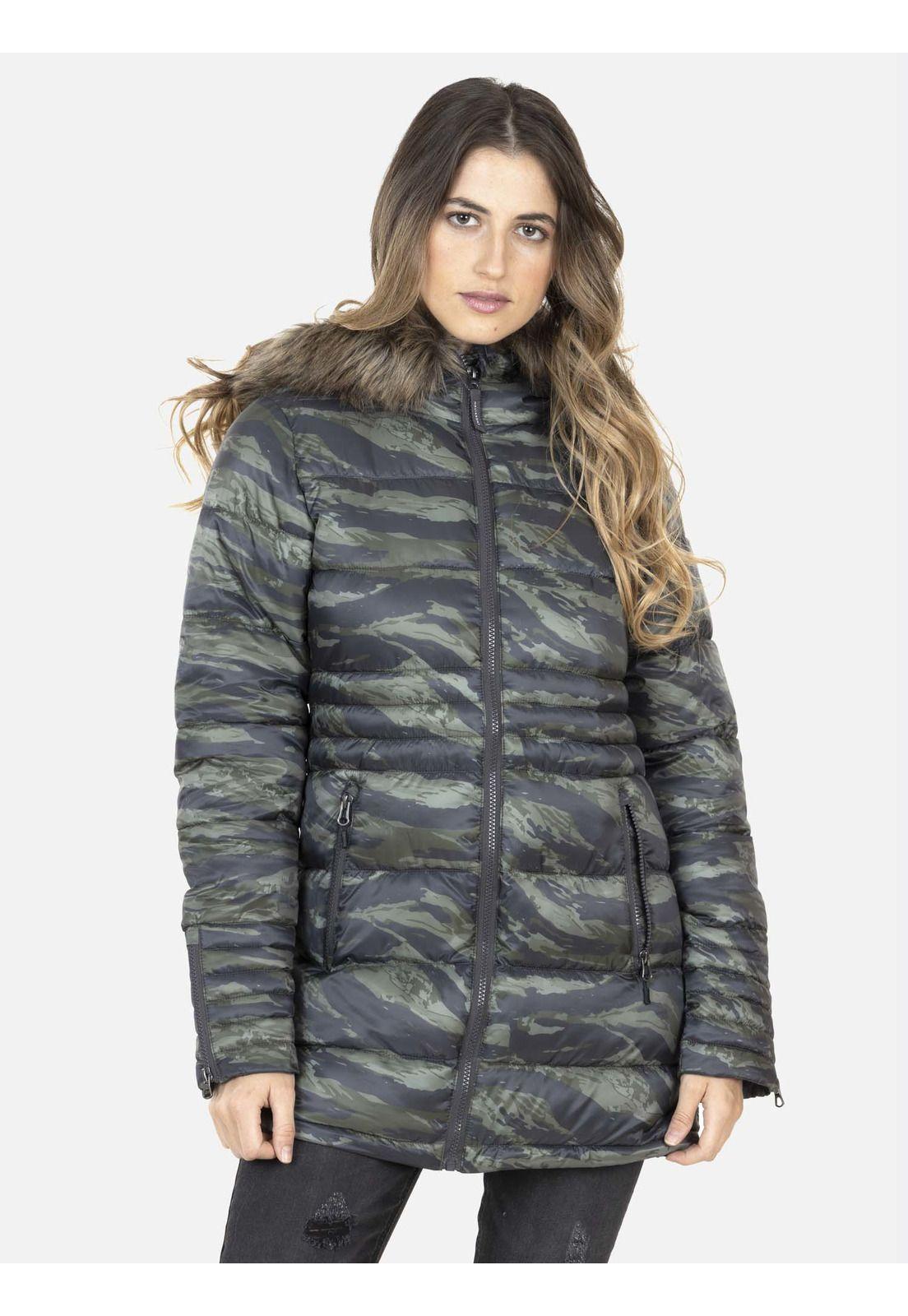 Parka CAMO Mujer Multicolor Maui and sons-0