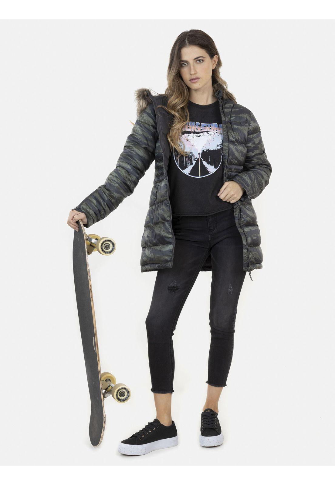 Parka CAMO Mujer Multicolor Maui and sons-2