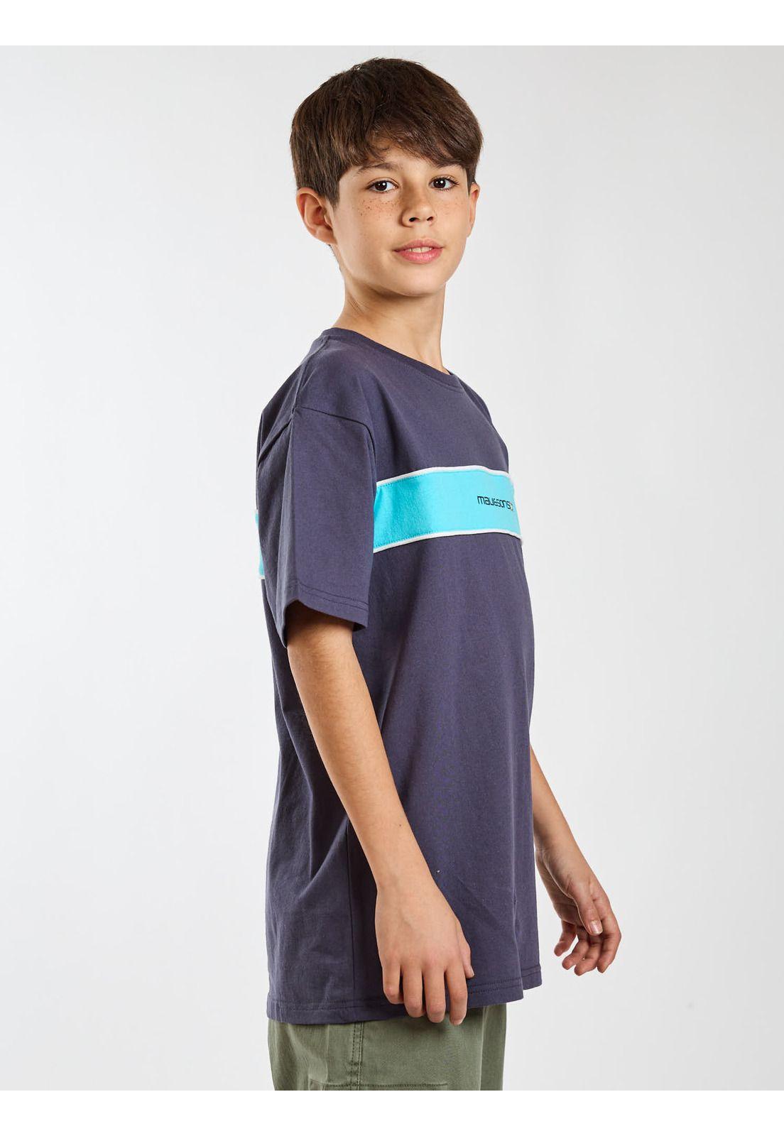 Polera MC Rider Gris Infantil Maui and Sons-2