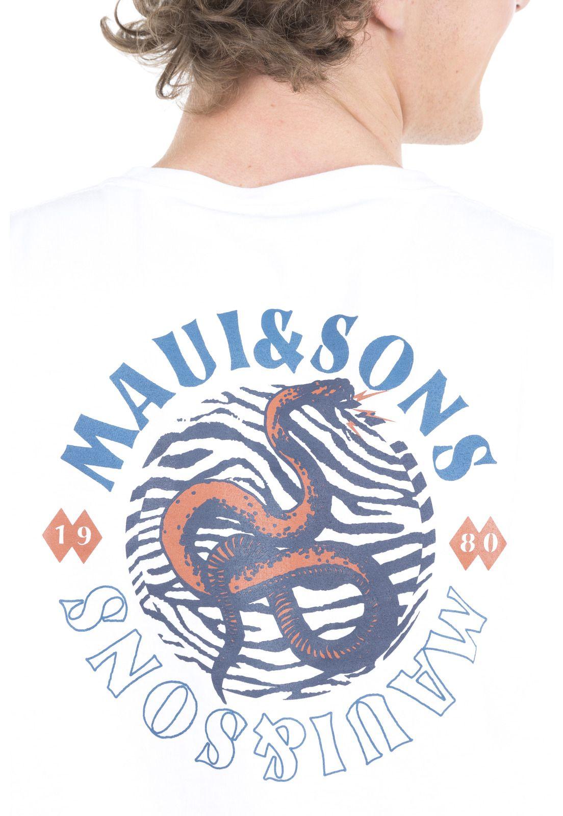 Polera Hombre Maui 5P894-MI20 Blanco-2