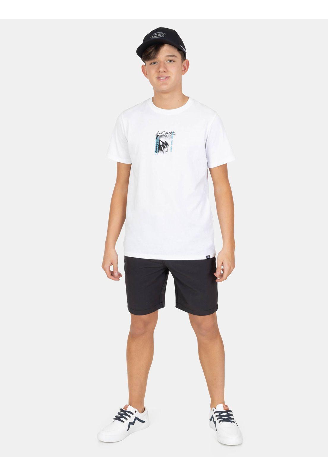 Bermuda Mariver Negro Infantil Maui And Sons-3