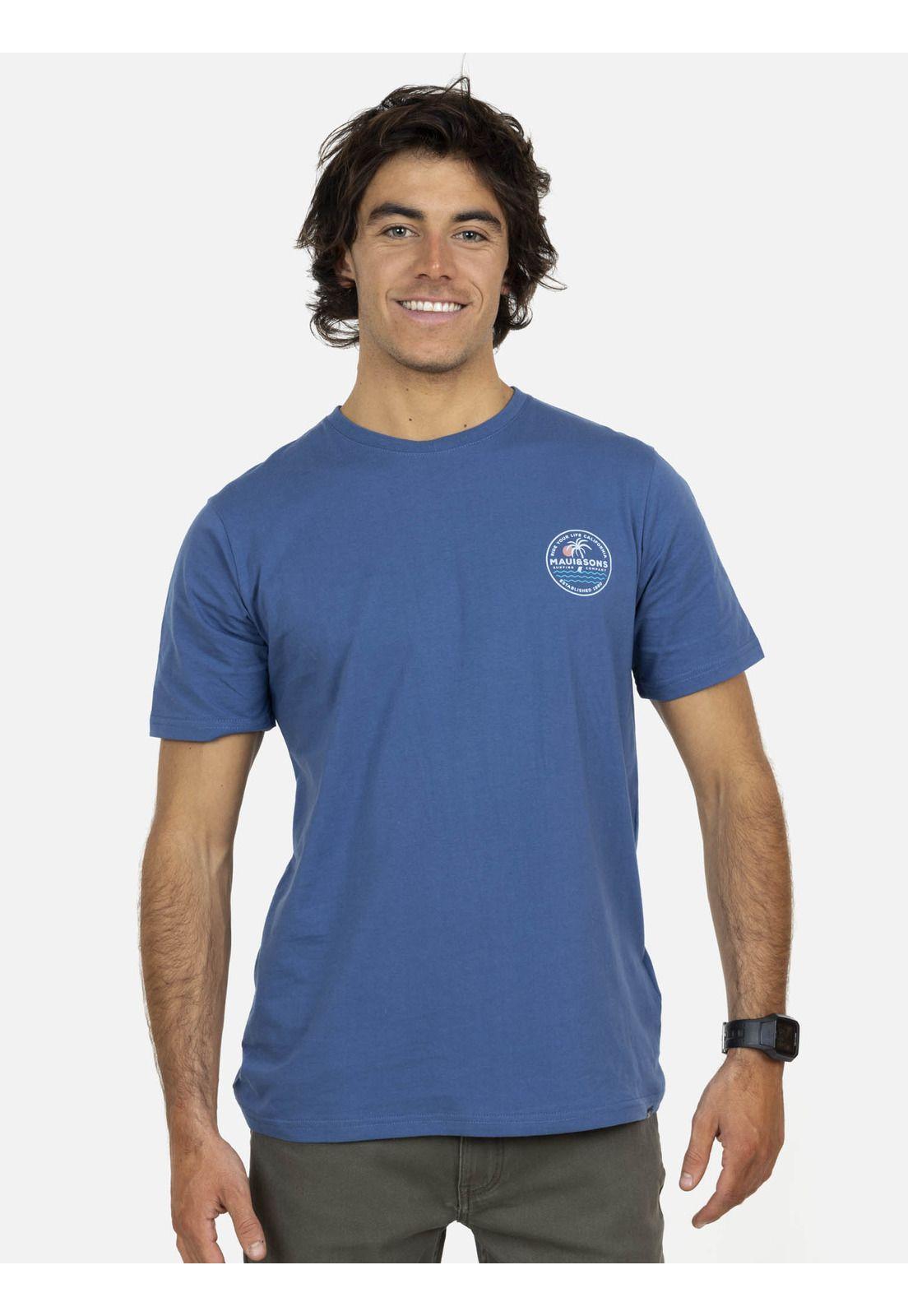 Polera ML Hombre Gris Oscuro 5P568-MV22 Maui and Sons-0