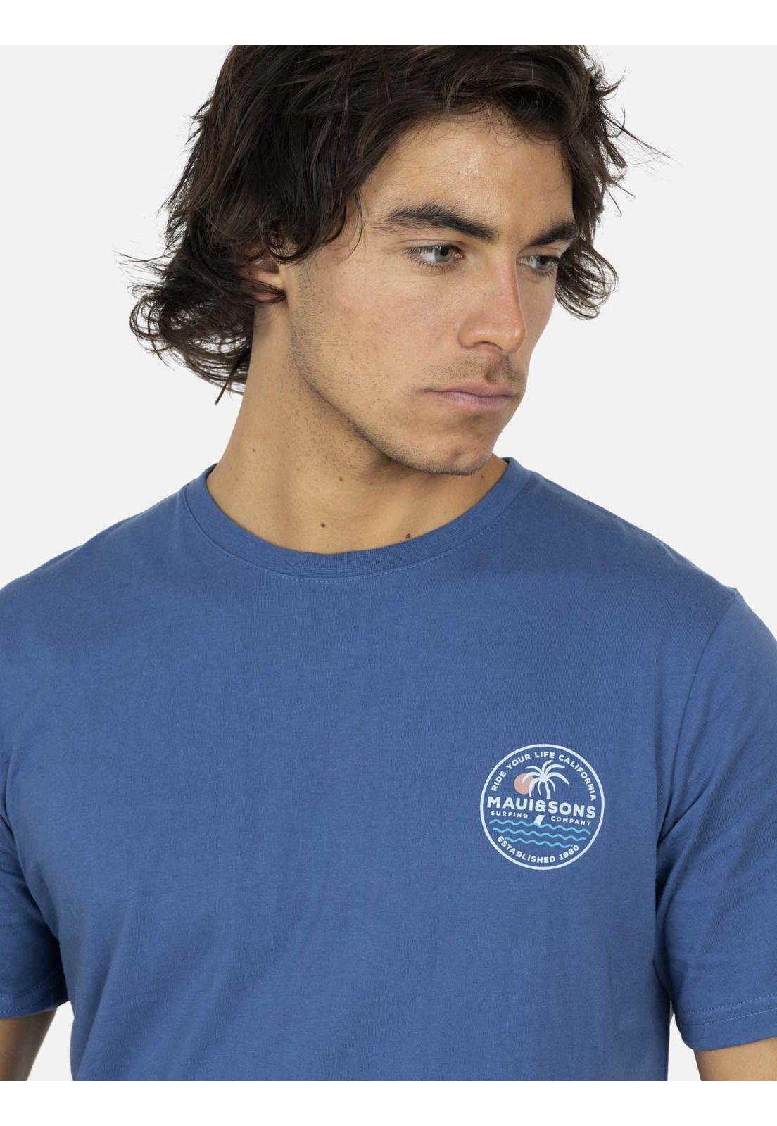 Polera ML Hombre Gris Oscuro 5P568-MV22 Maui and Sons-2