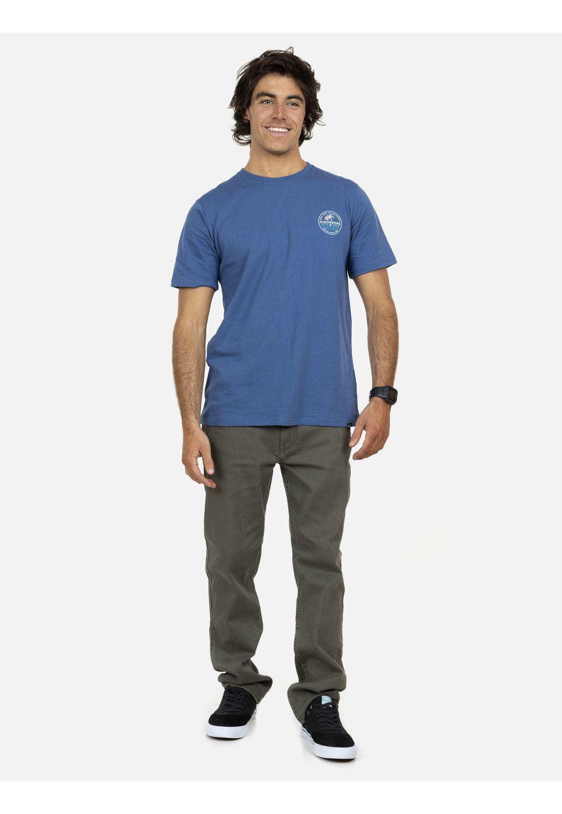 Polera ML Hombre Gris Oscuro 5P568-MV22 Maui and Sons-3