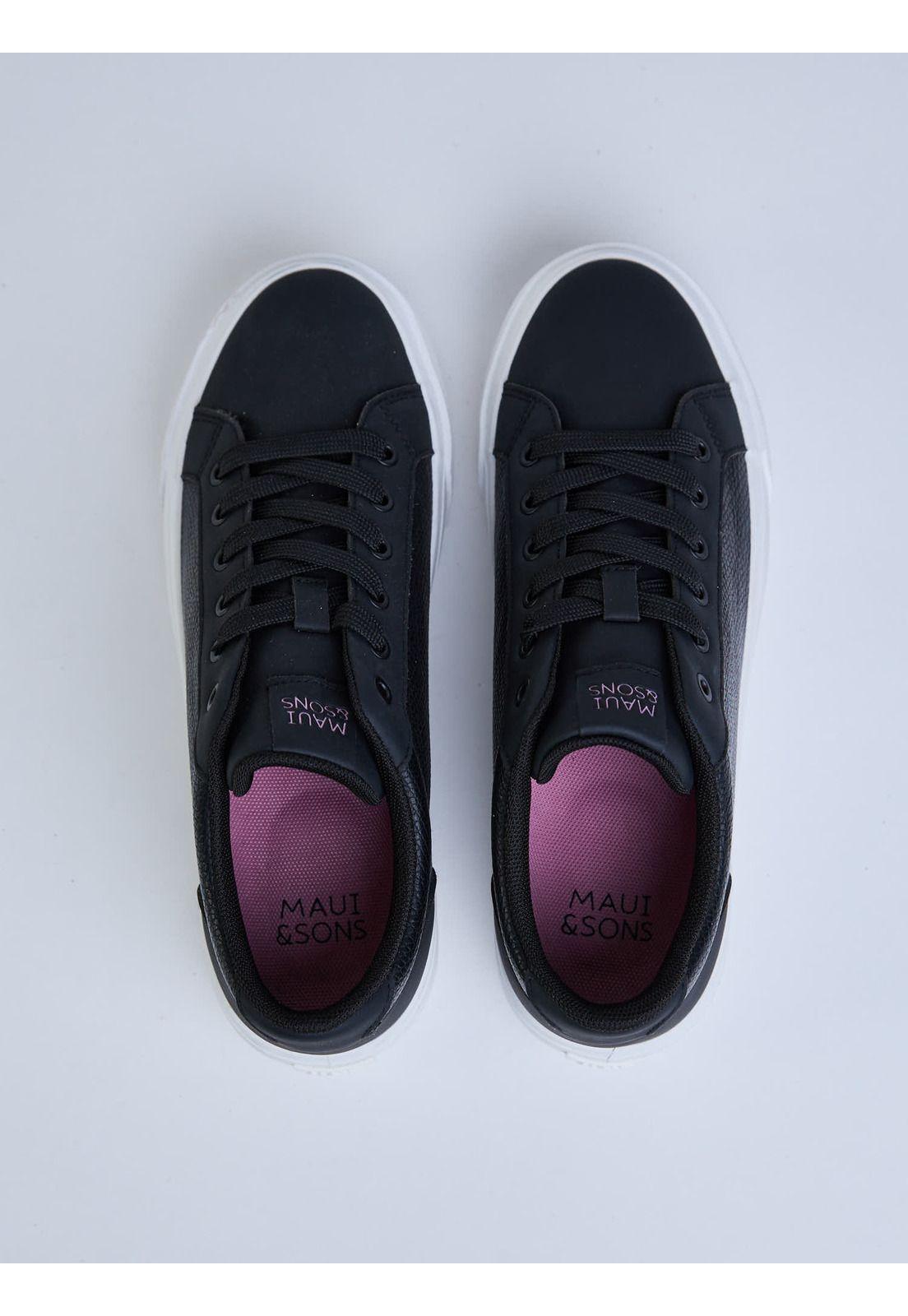 Zapatillas Nerea Negro Mujer Maui and sons-5