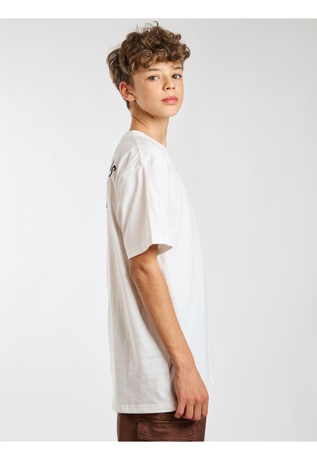 Polera MC Beach Blanco Infantil Maui and Sons-2