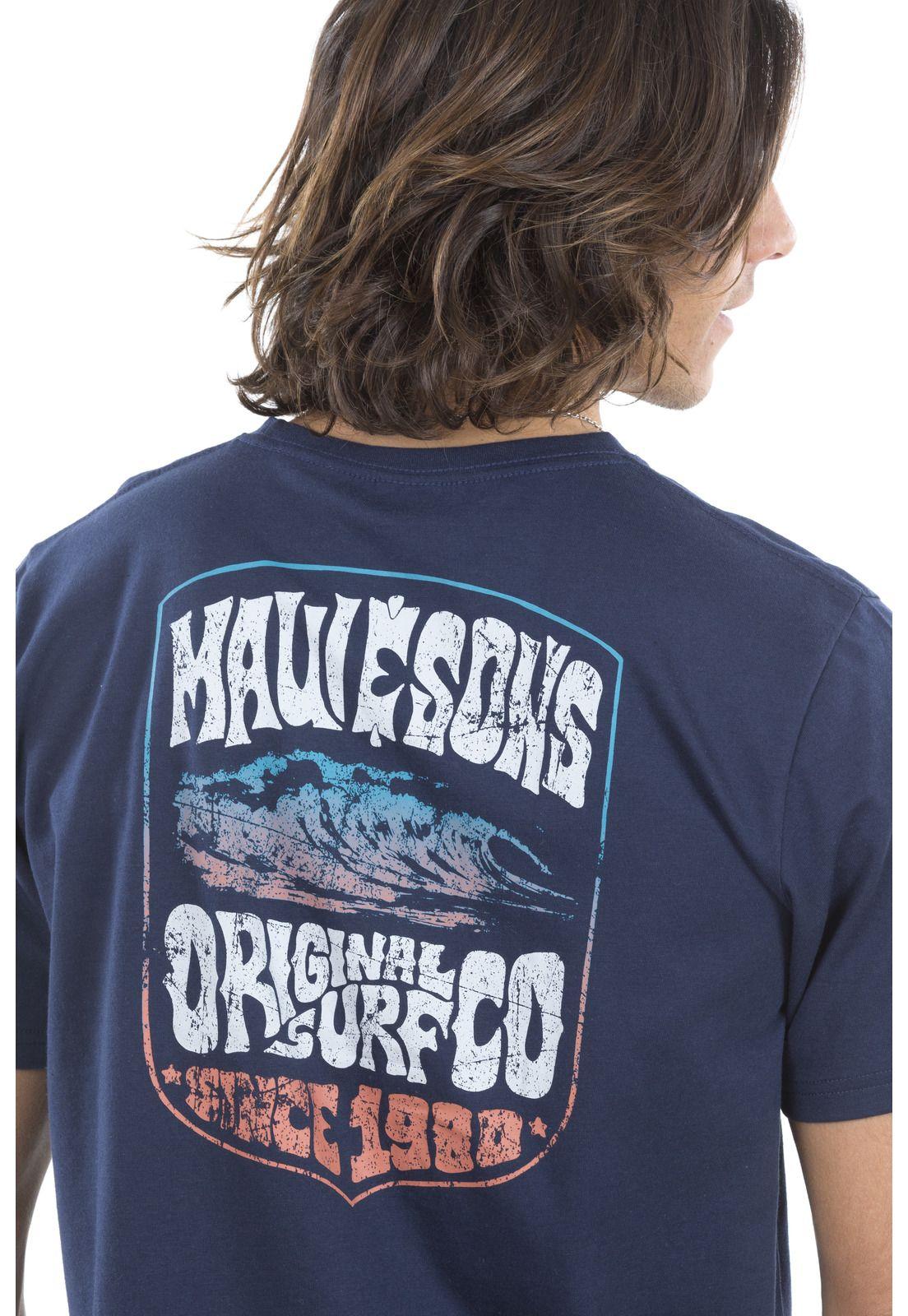 Polera Hombre Maui 5P879-MI20 Azul-2