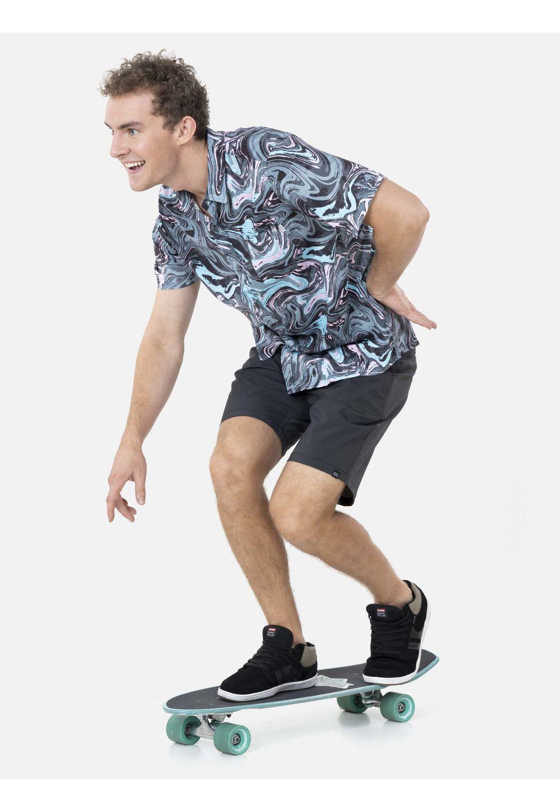 Camisa PSYCHODELIC Hombre Multicolor Maui and Sons-1