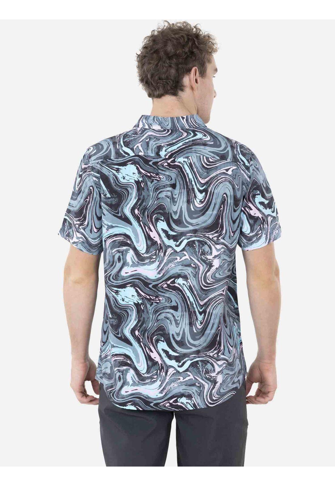 Camisa PSYCHODELIC Hombre Multicolor Maui and Sons-2