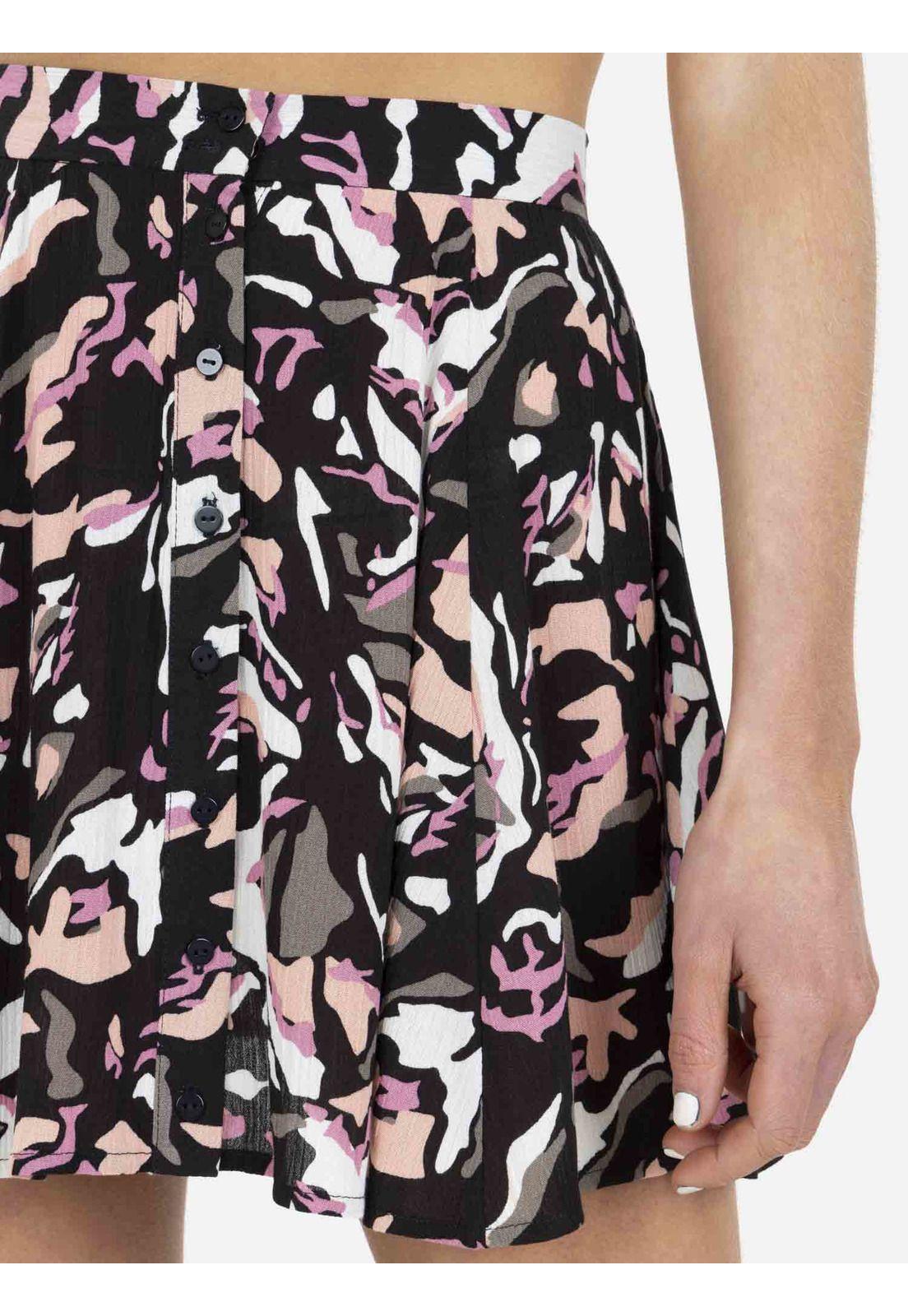 Falda ABSTRACT ART SKIRT Mujer Multicolor Maui And Sons-2