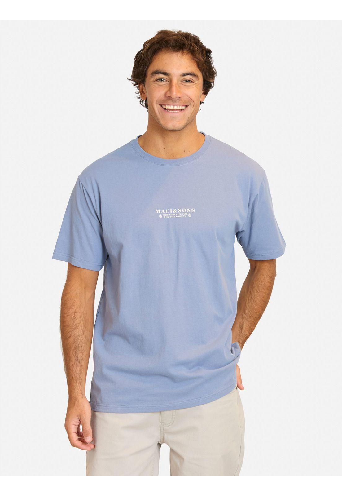 Polera MC Feyut Morado Hombre Maui And Sons-0