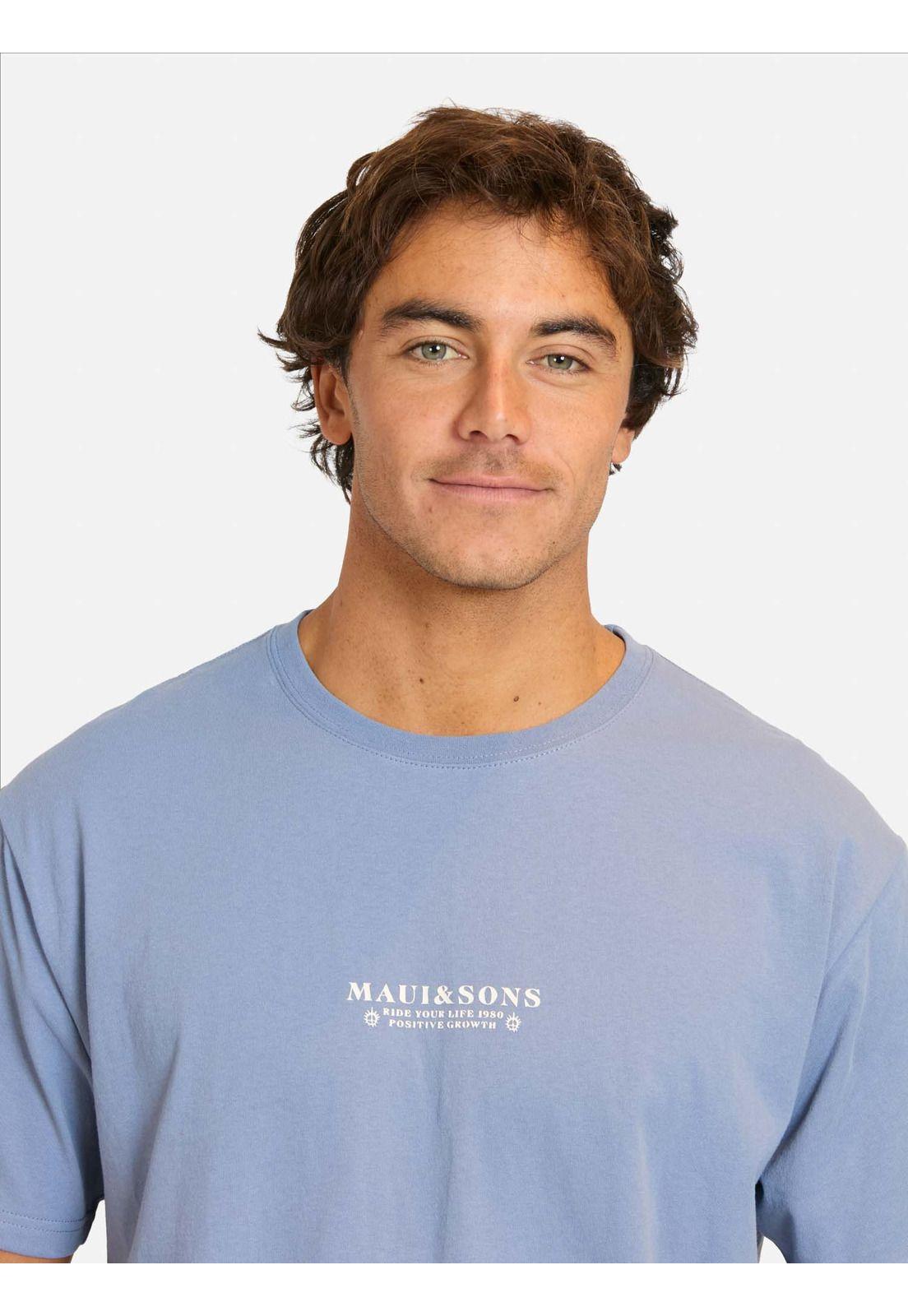 Polera MC Feyut Morado Hombre Maui And Sons-2