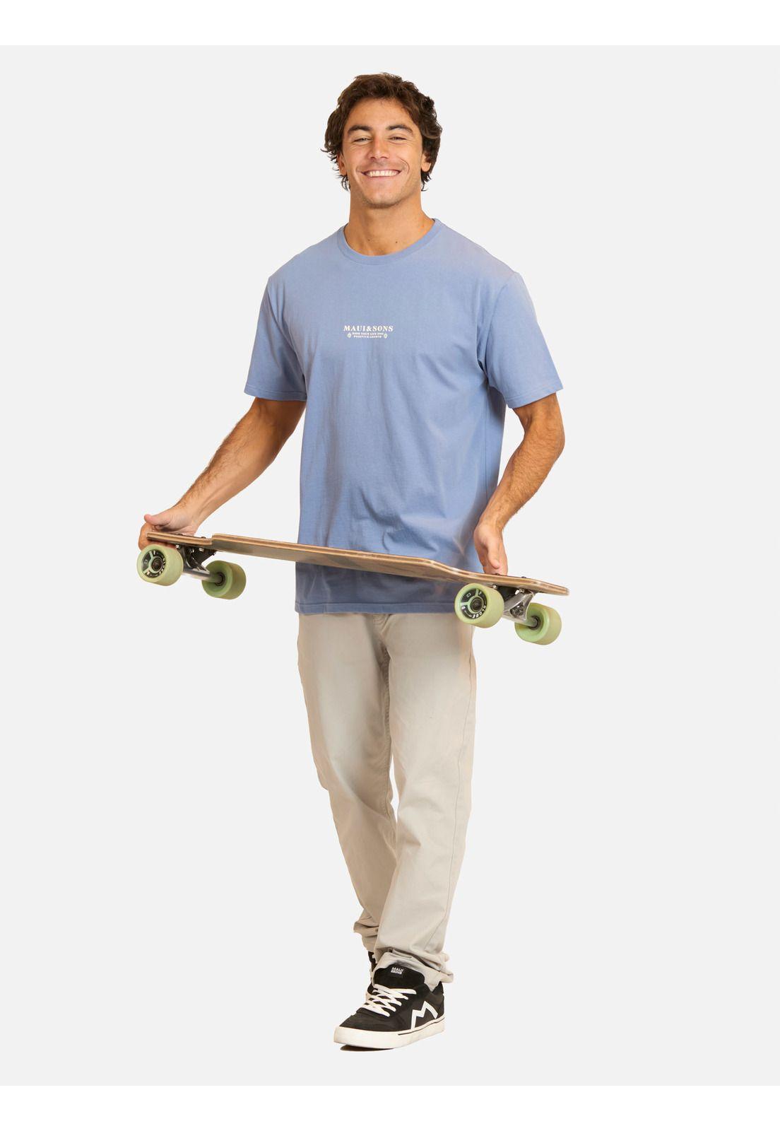 Polera MC Feyut Morado Hombre Maui And Sons-3