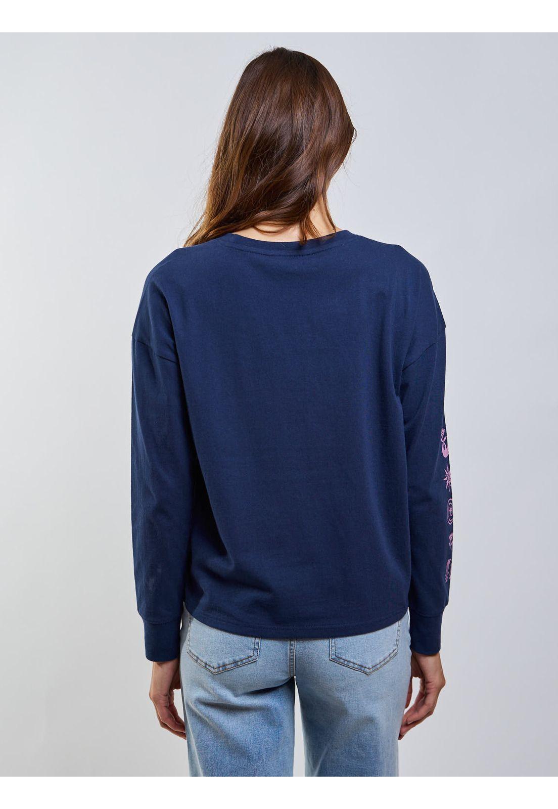 Polera ML Islandia Azul Mujer Maui And Sons-1