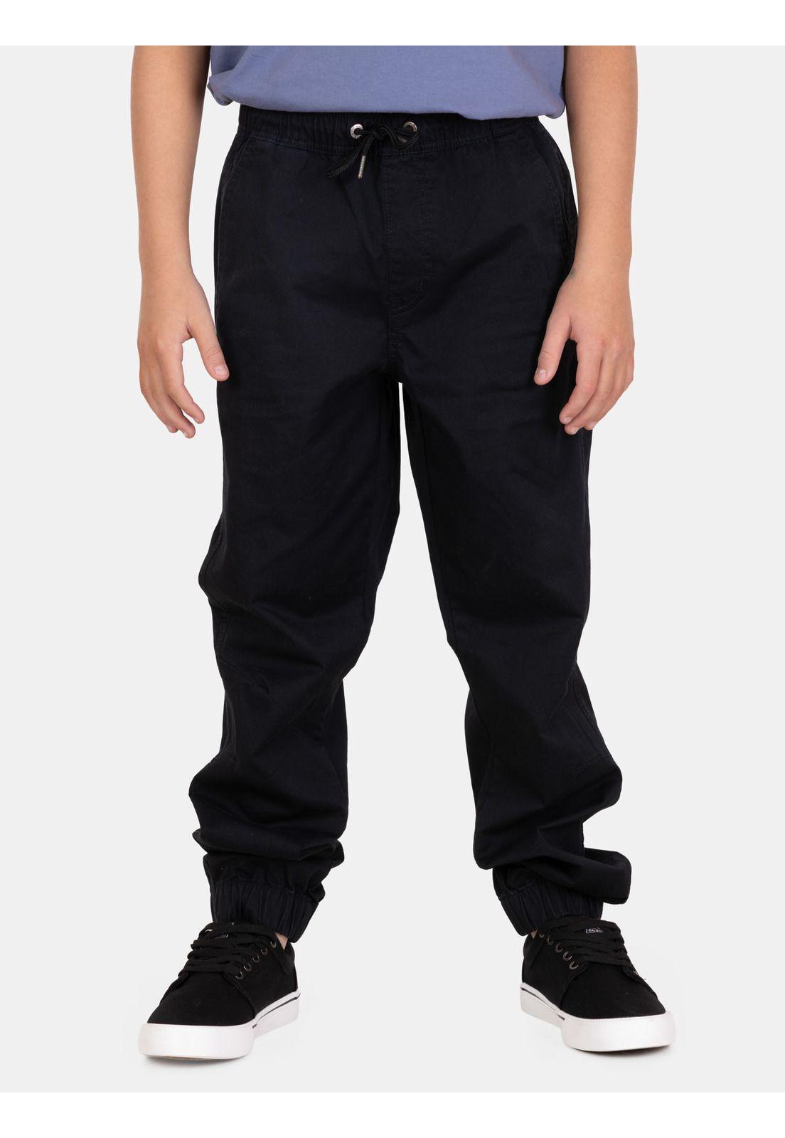 Pantalón Jogger Sunlira Negro Infantil Maui And Sons-0
