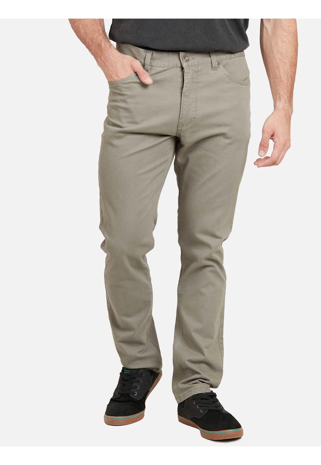 Pantalon Skinny Fit Hombre Verde Maui And Sons-0