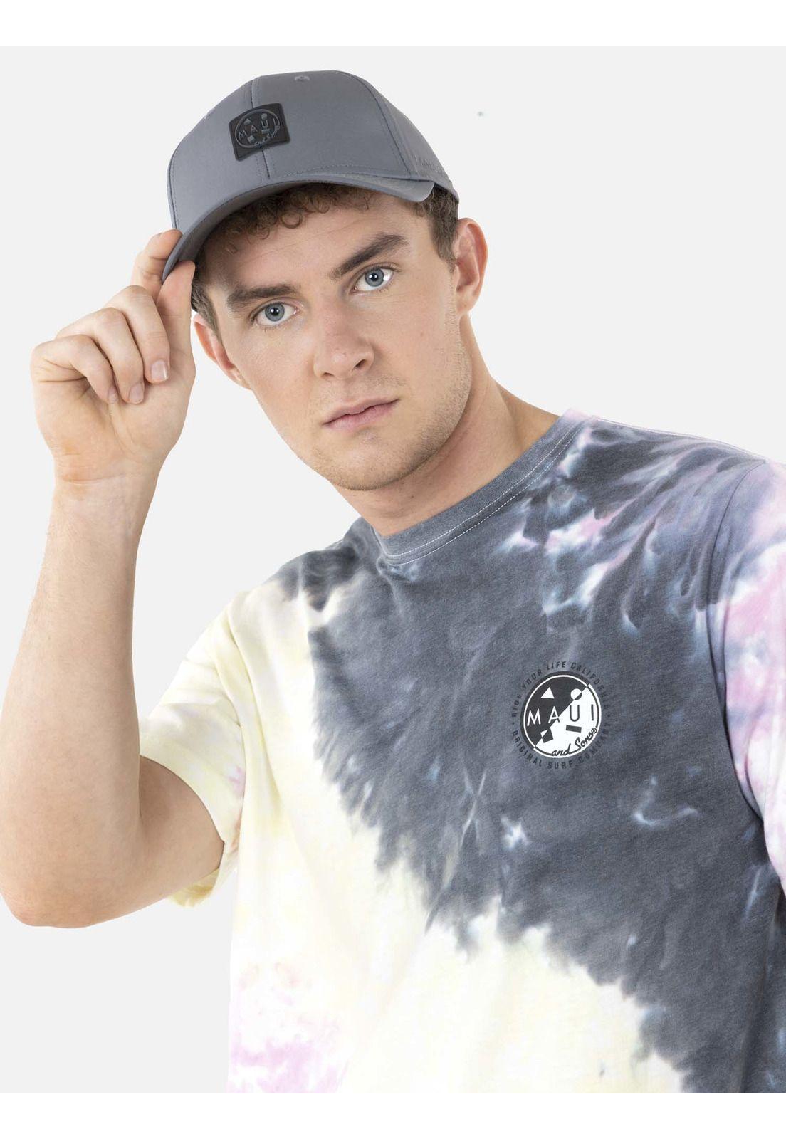 Polera Cookie MID DUO TIE DYE Hombre Multicolor Maui and Sons-2