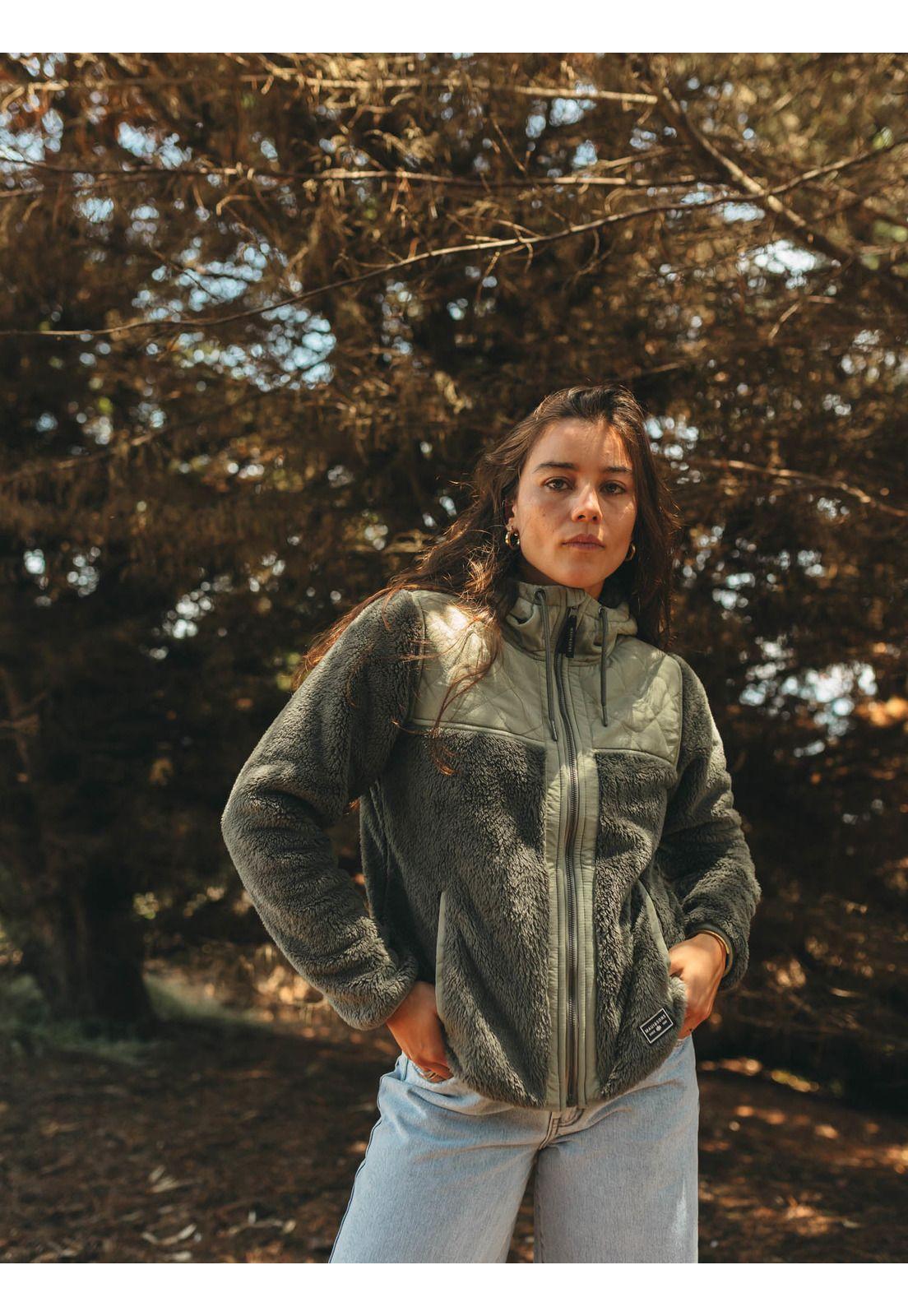 Poleron FZ Amare Verde Mujer Maui And Sons-0