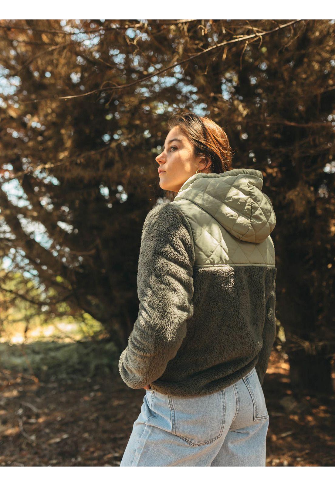 Poleron FZ Amare Verde Mujer Maui And Sons-2