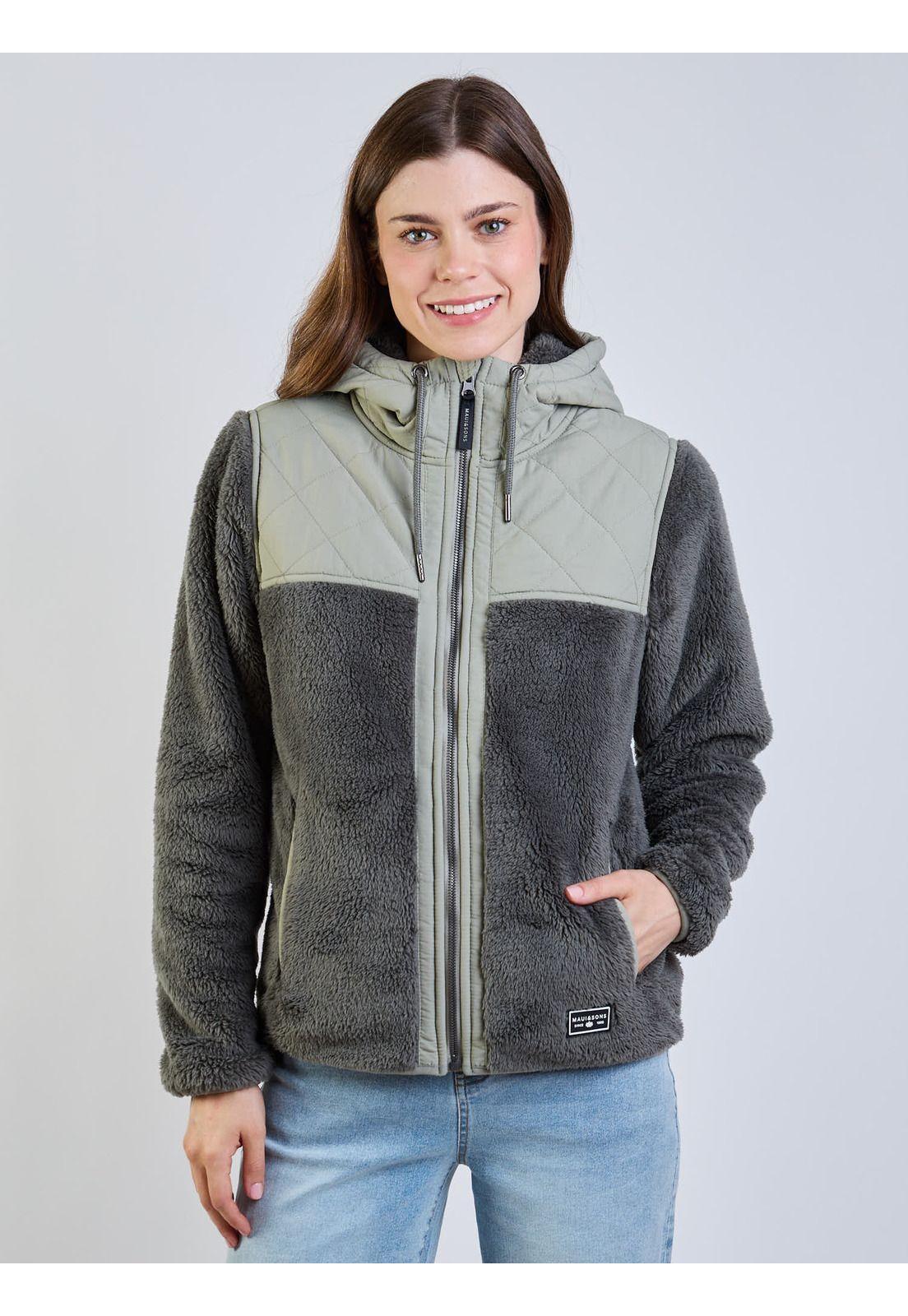 Poleron FZ Amare Verde Mujer Maui And Sons-4