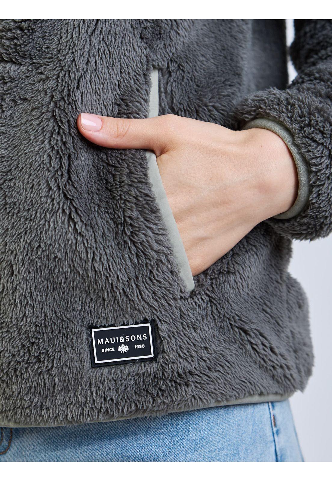 Poleron FZ Amare Verde Mujer Maui And Sons-7