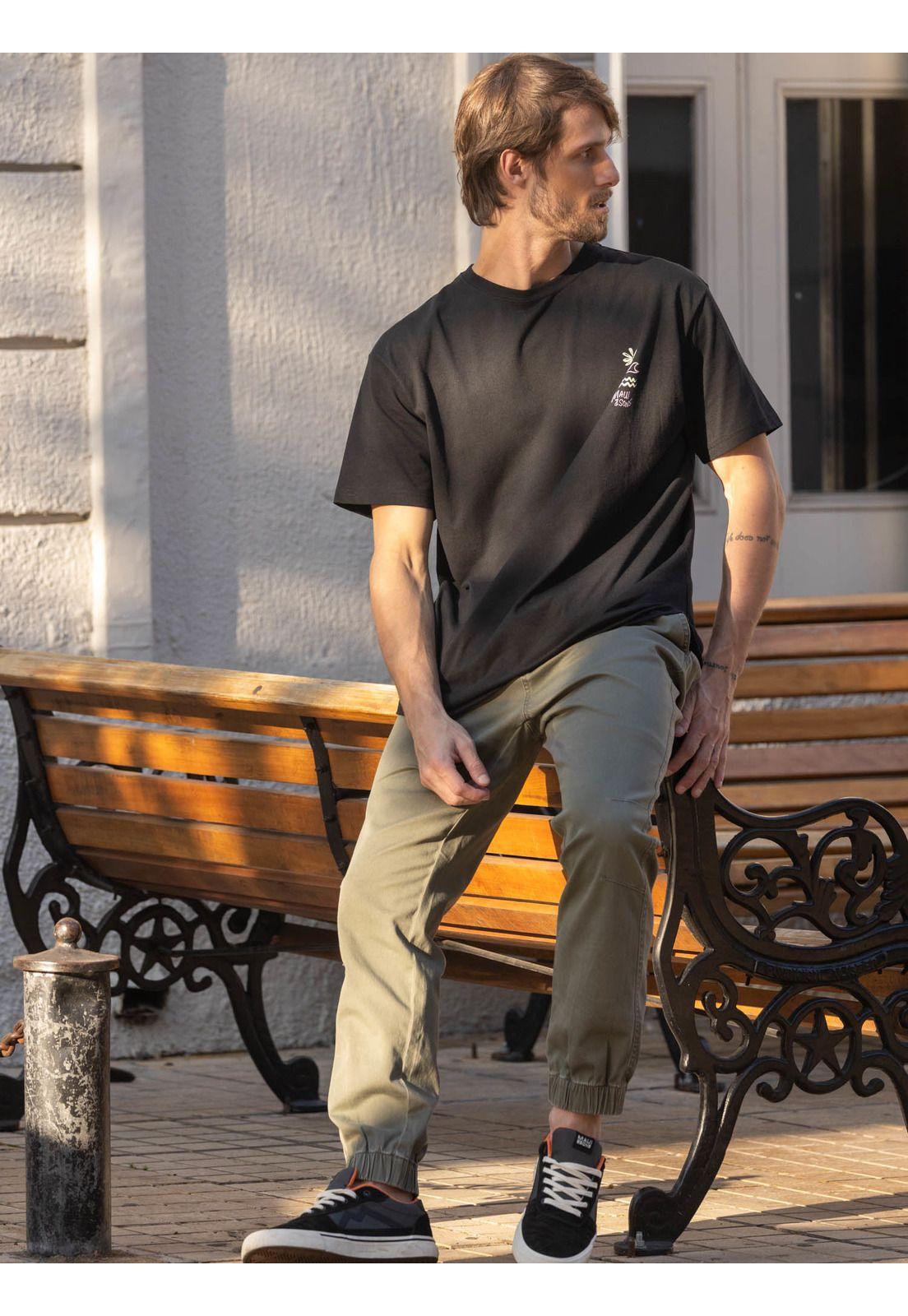 Pantalón Jogger Zenyo Verde Hombre Maui And Sons-0