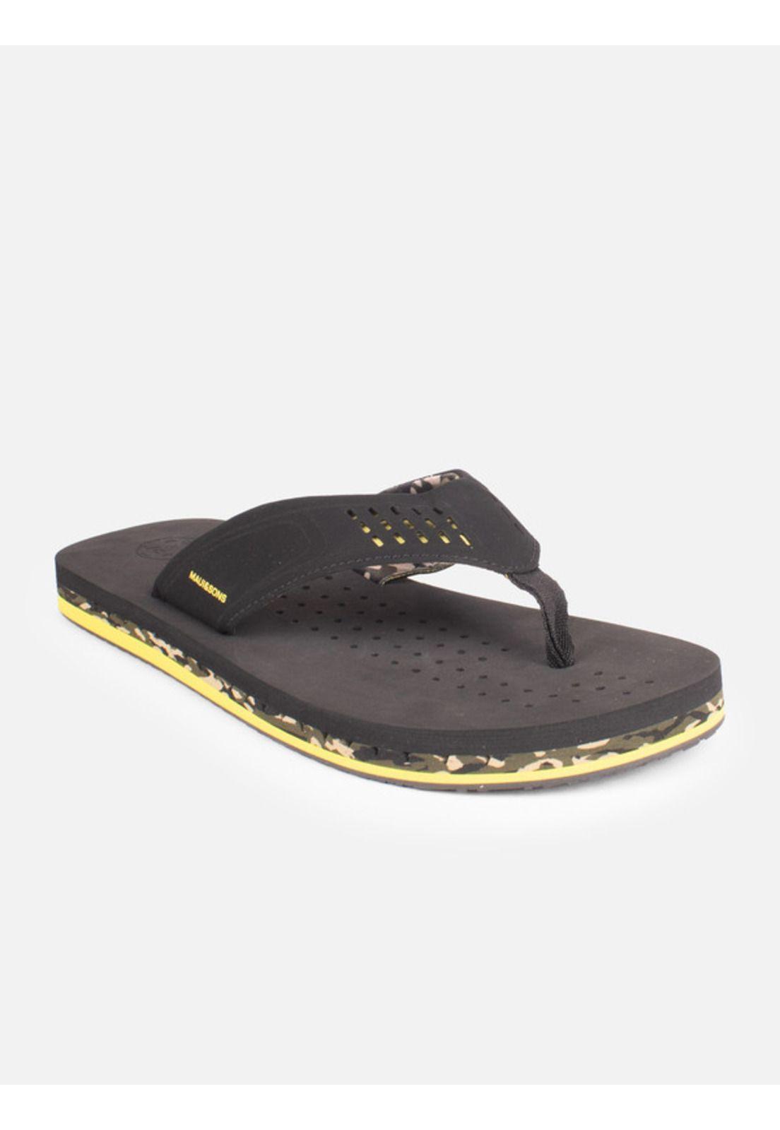 Sandalias Velvet Negro Masculino Maui And Sons-0