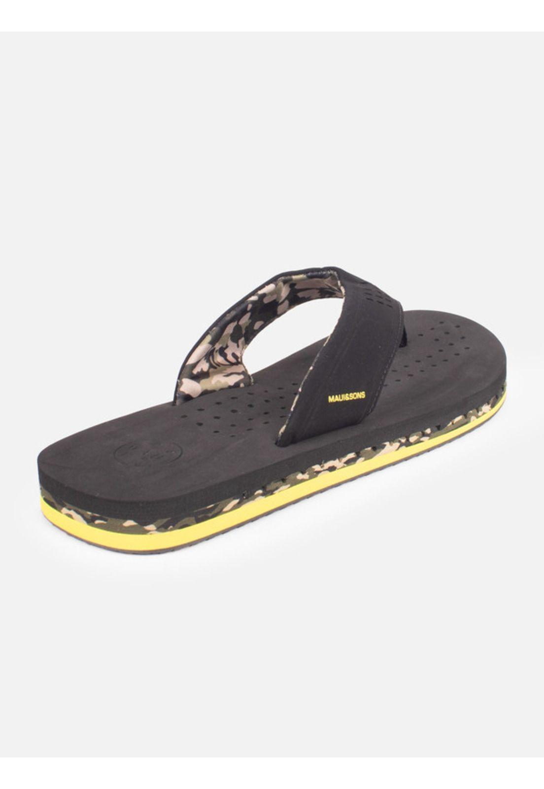 Sandalias Velvet Negro Masculino Maui And Sons-1