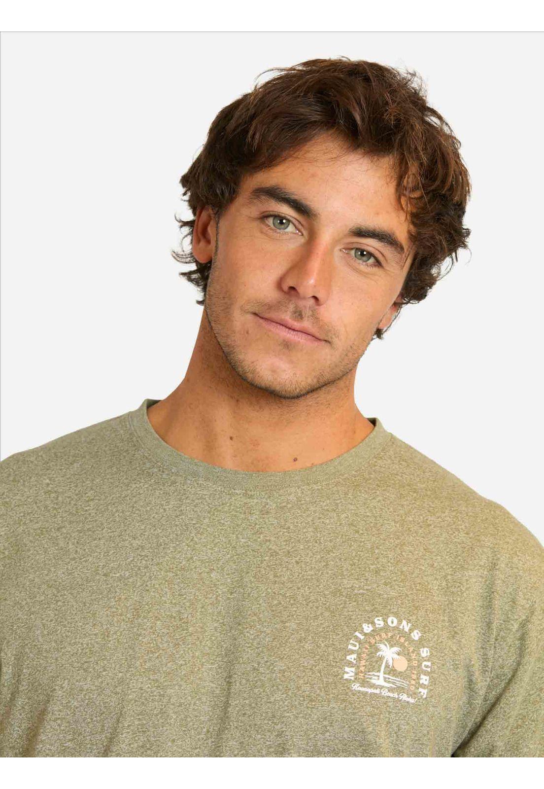 Polera MC Mirarix Verde Hombre Maui And Sons-2