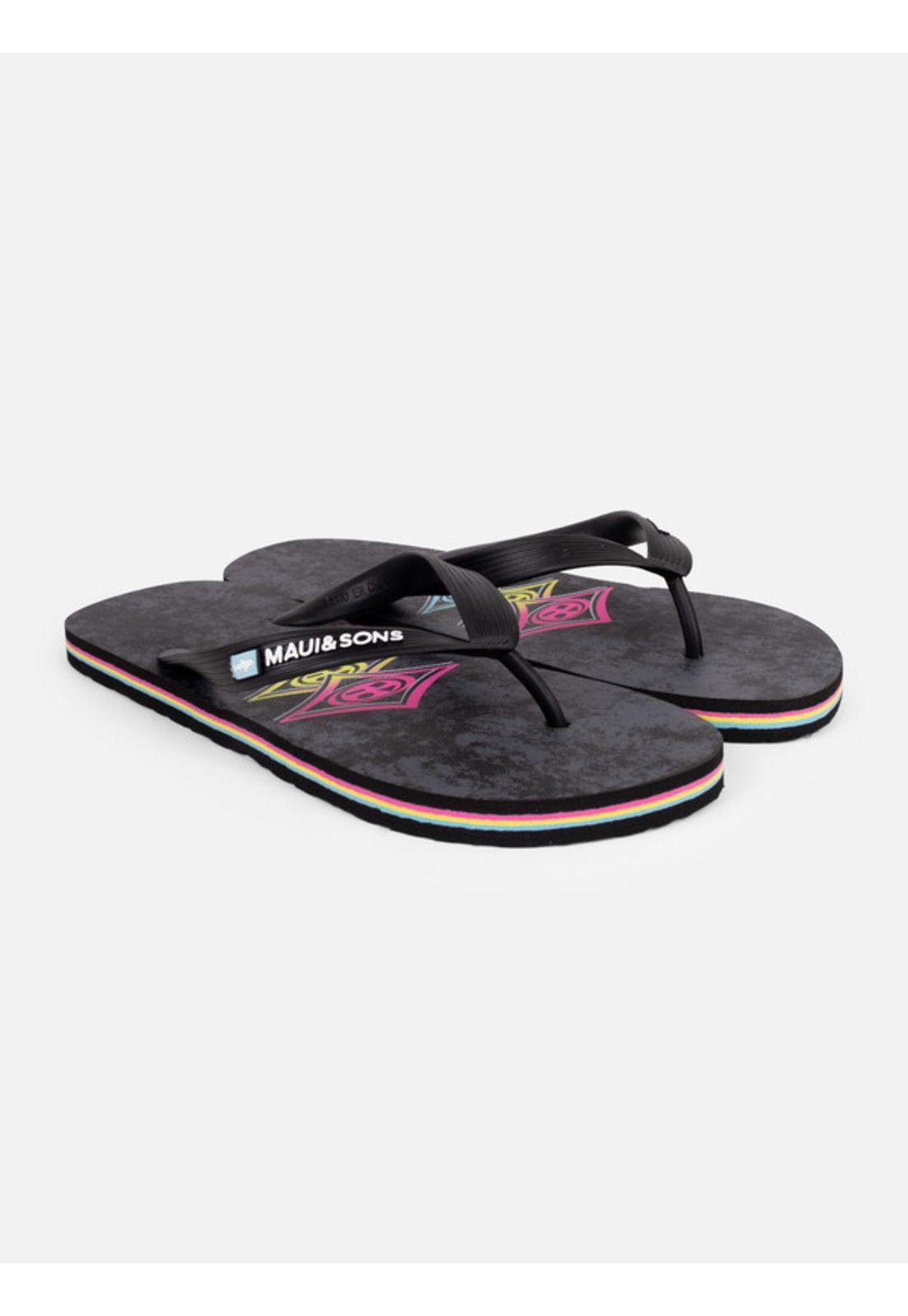 SANDALIAS DREAM PETALS MULTICOLOR MASCULINO MAUI AND SONS-3