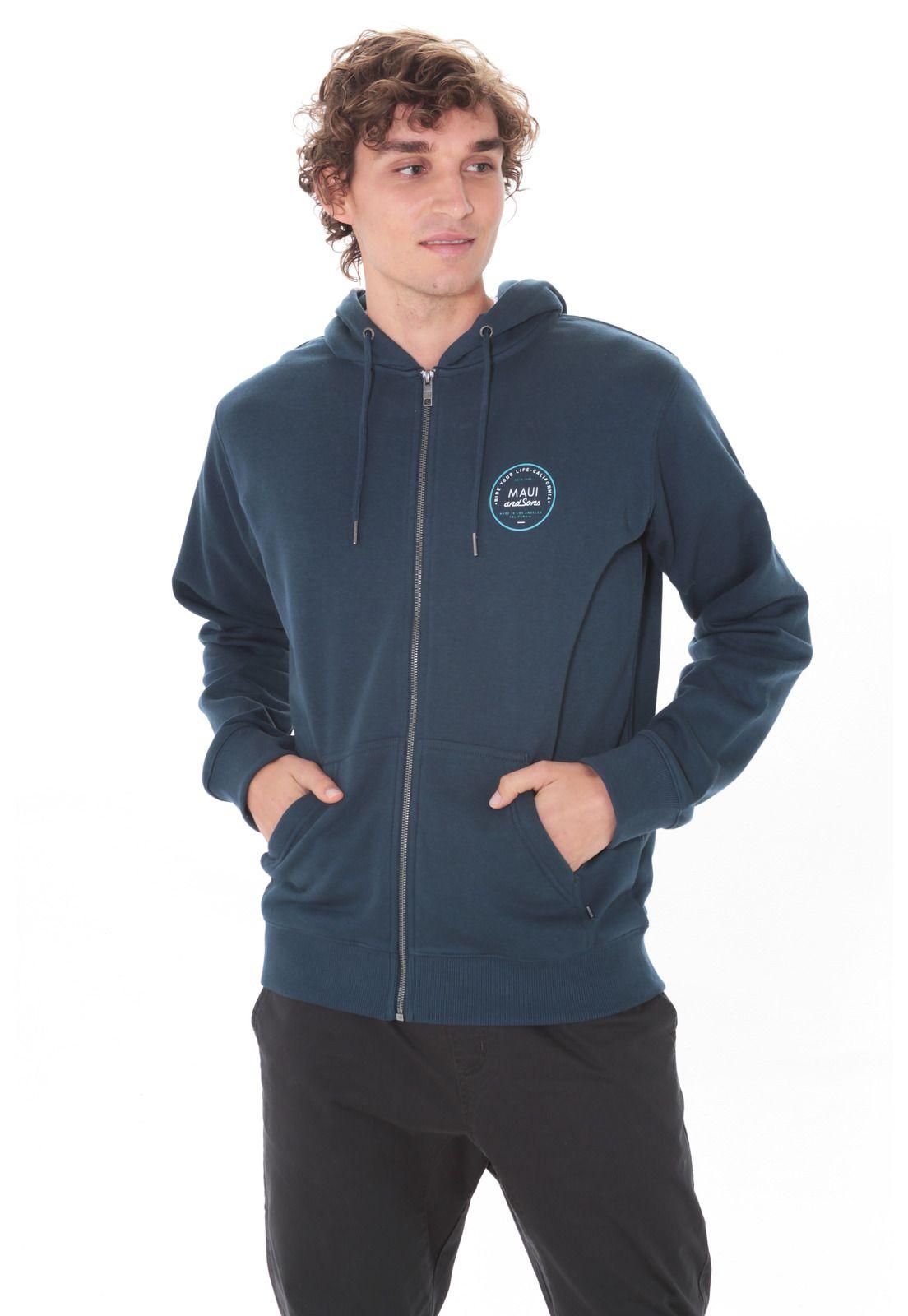 Poleron Hombre Maui 5O1027-MV21 Azul-0