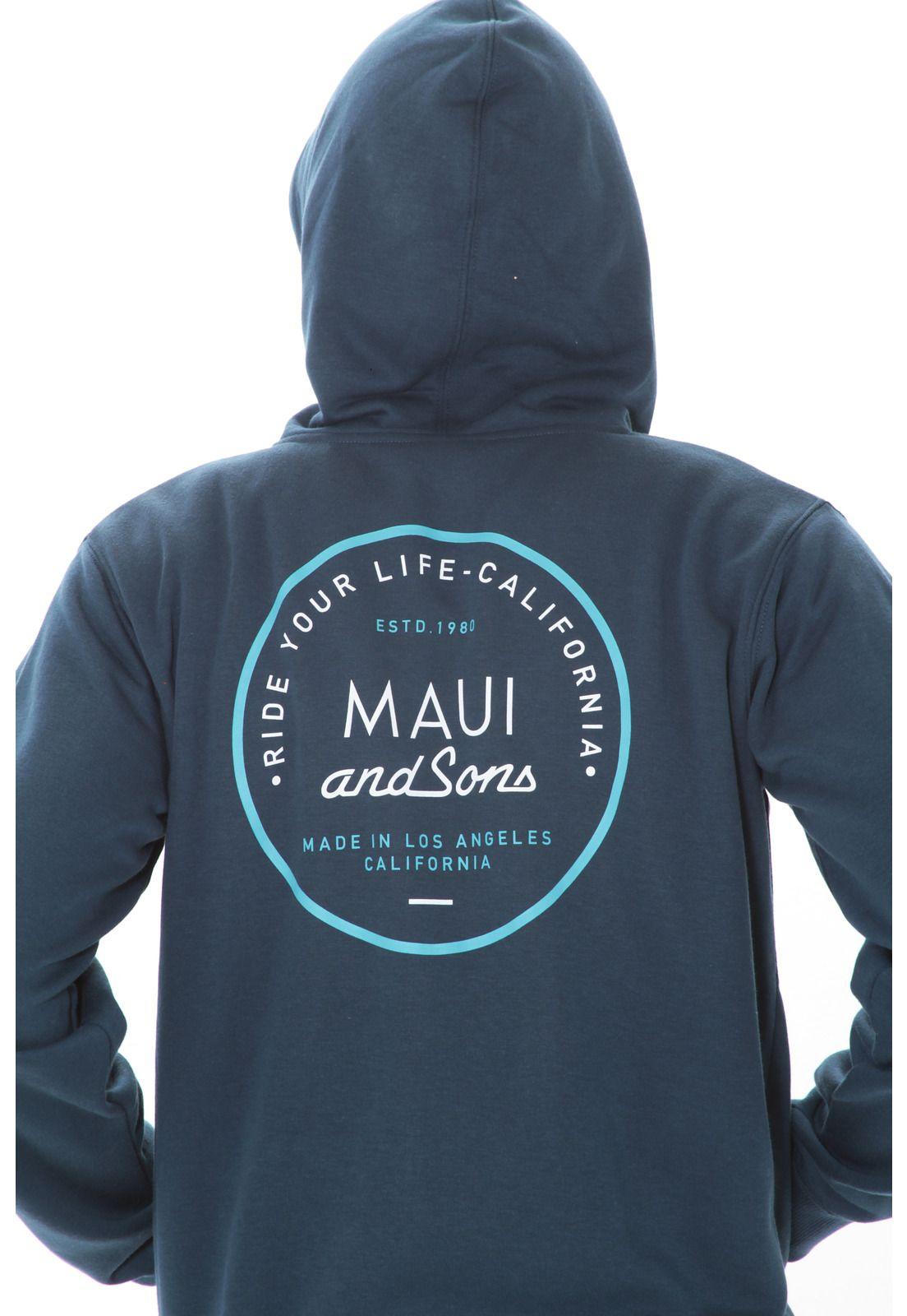 Poleron Hombre Maui 5O1027-MV21 Azul-2