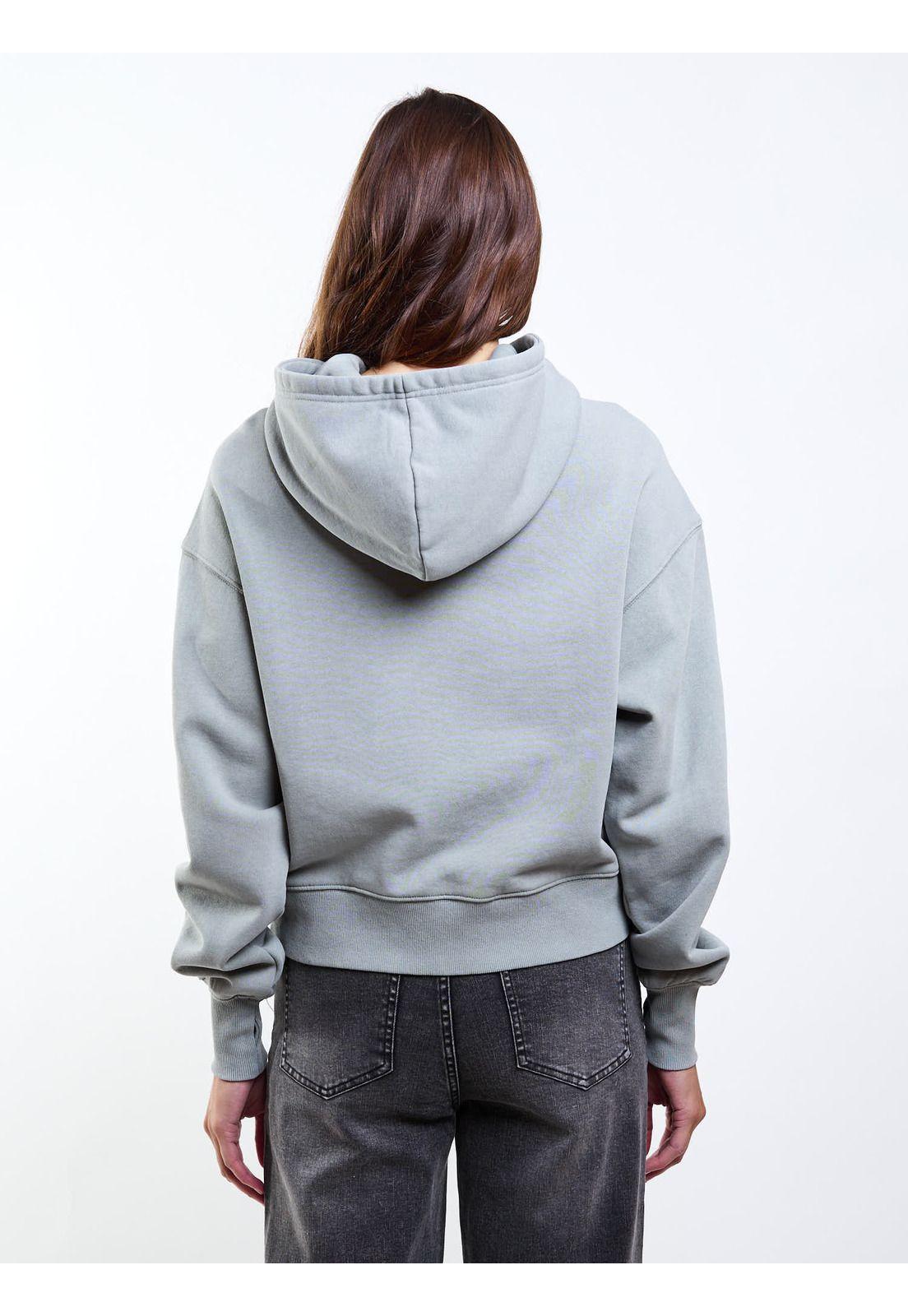 Poleron Canguro Sri Lanka Verde Mujer Maui And Sons-1