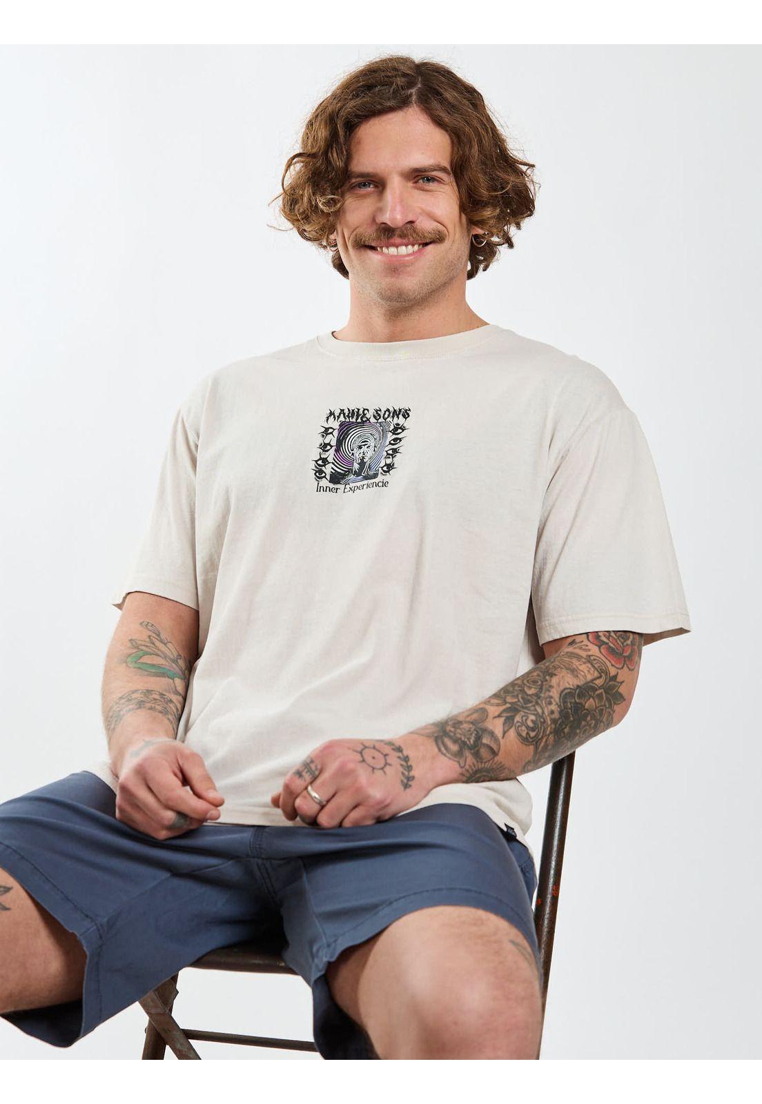 Polera MC Ohana Beige Hombre Maui and Sons-7