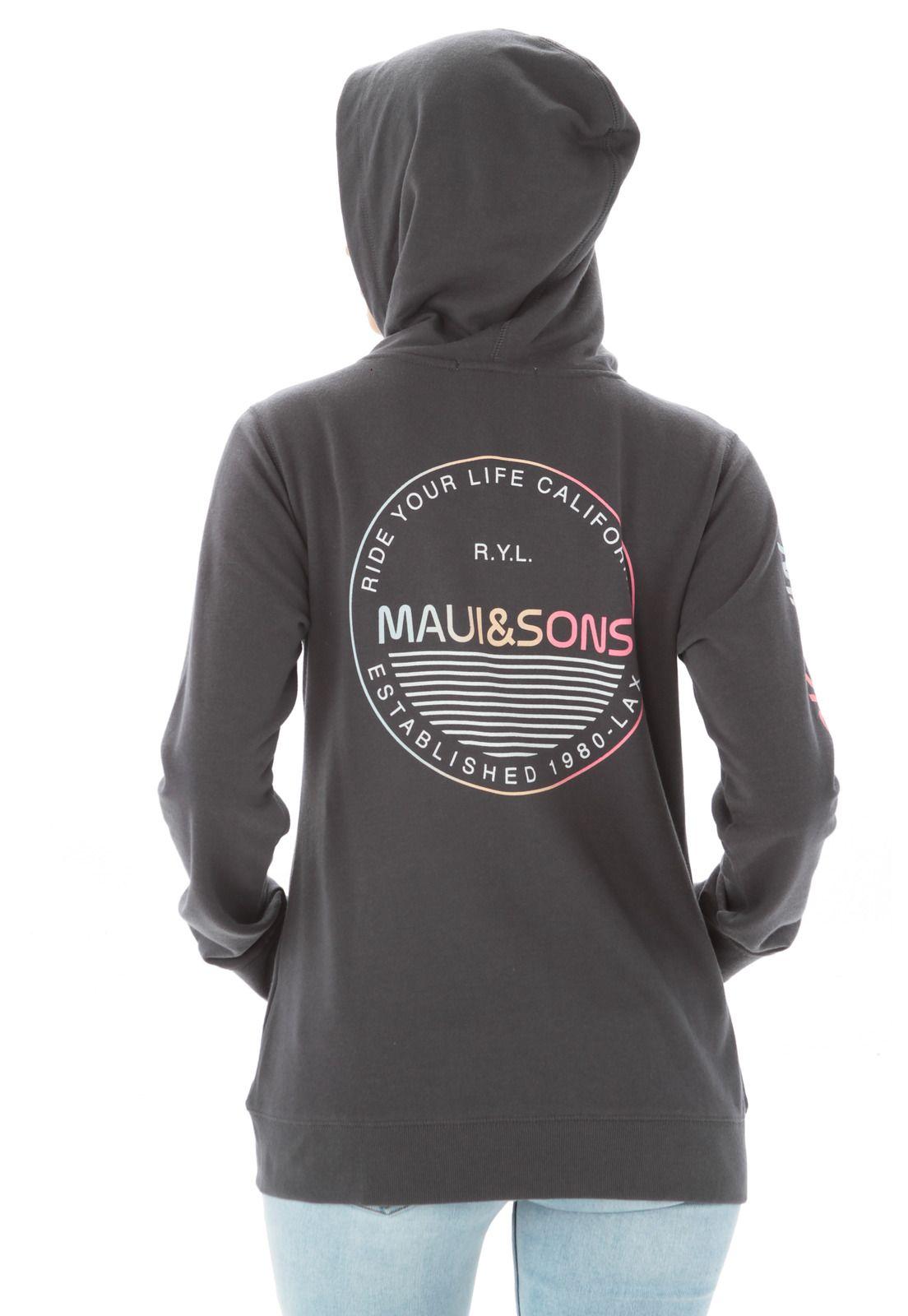 Poleron Mujer Maui 5O568-WV21 Gris-1