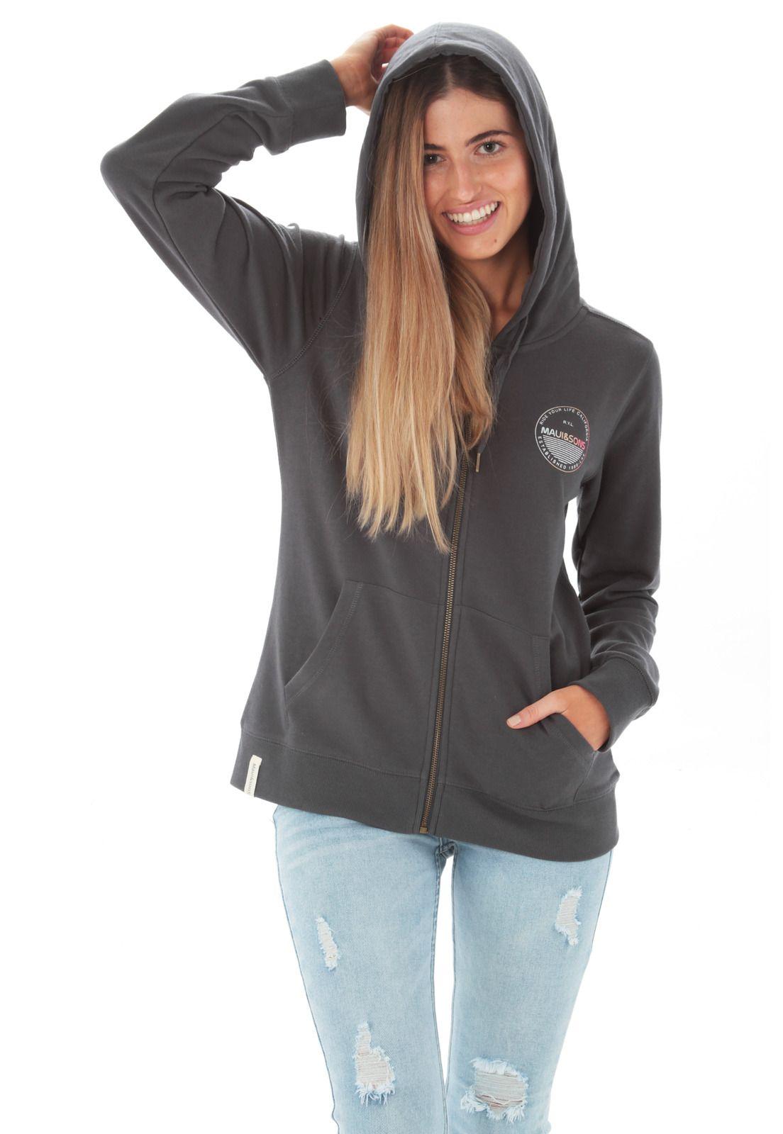 Poleron Mujer Maui 5O568-WV21 Gris-3