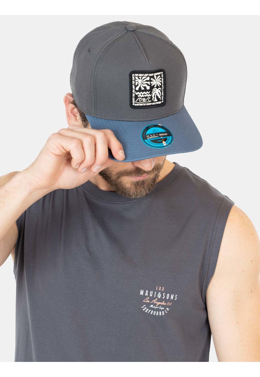 Polera UVP EcoSurf Gris Hombre Maui And Sons-2